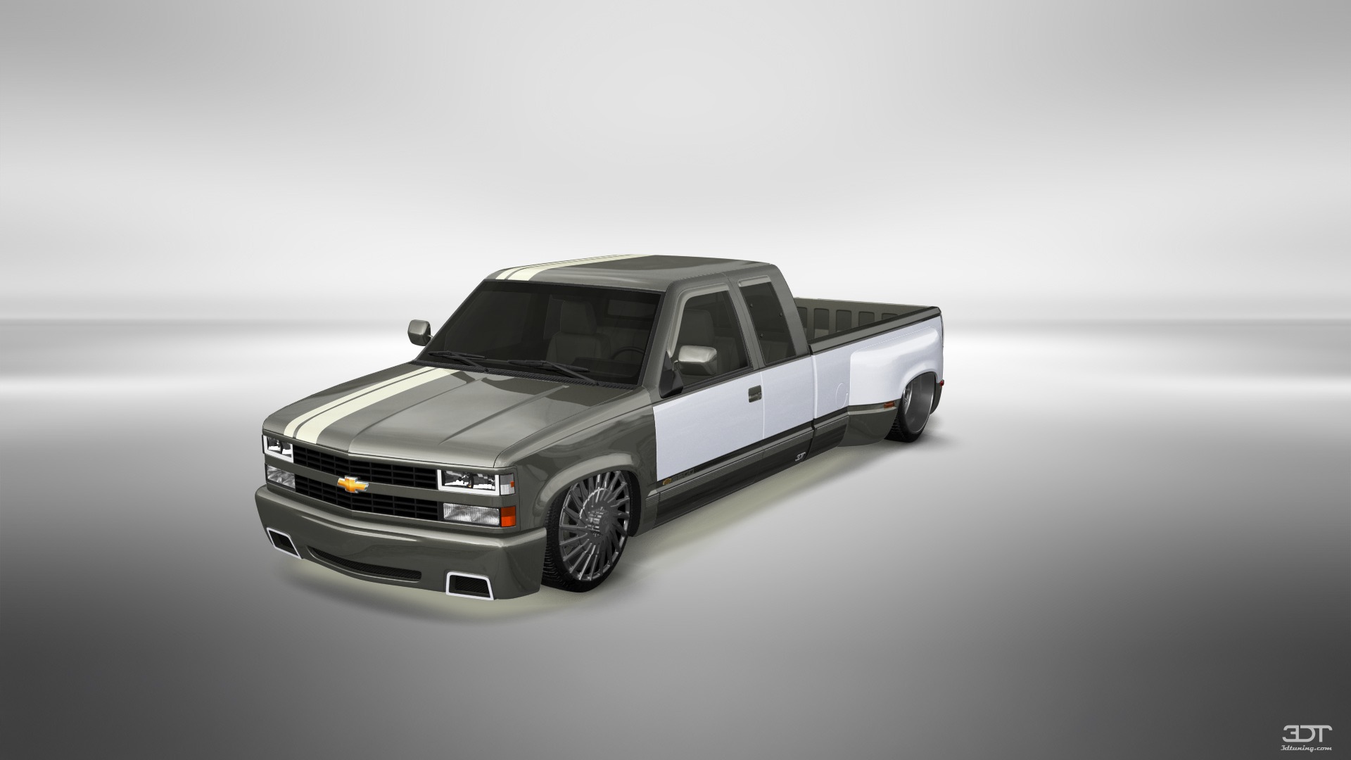 Chevrolet K3500 Extended Cab Pickup Truck 1988