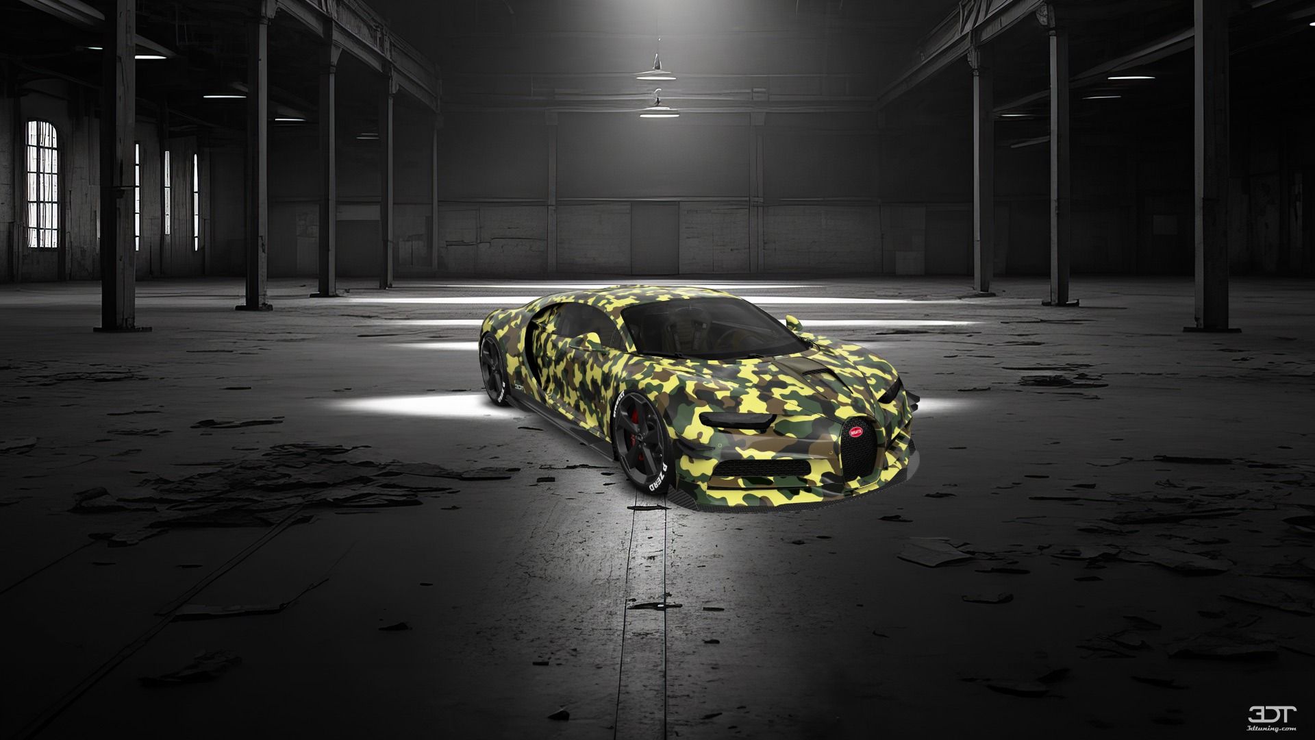 Bugatti Chiron 2 Door Coupe 2016 tuning