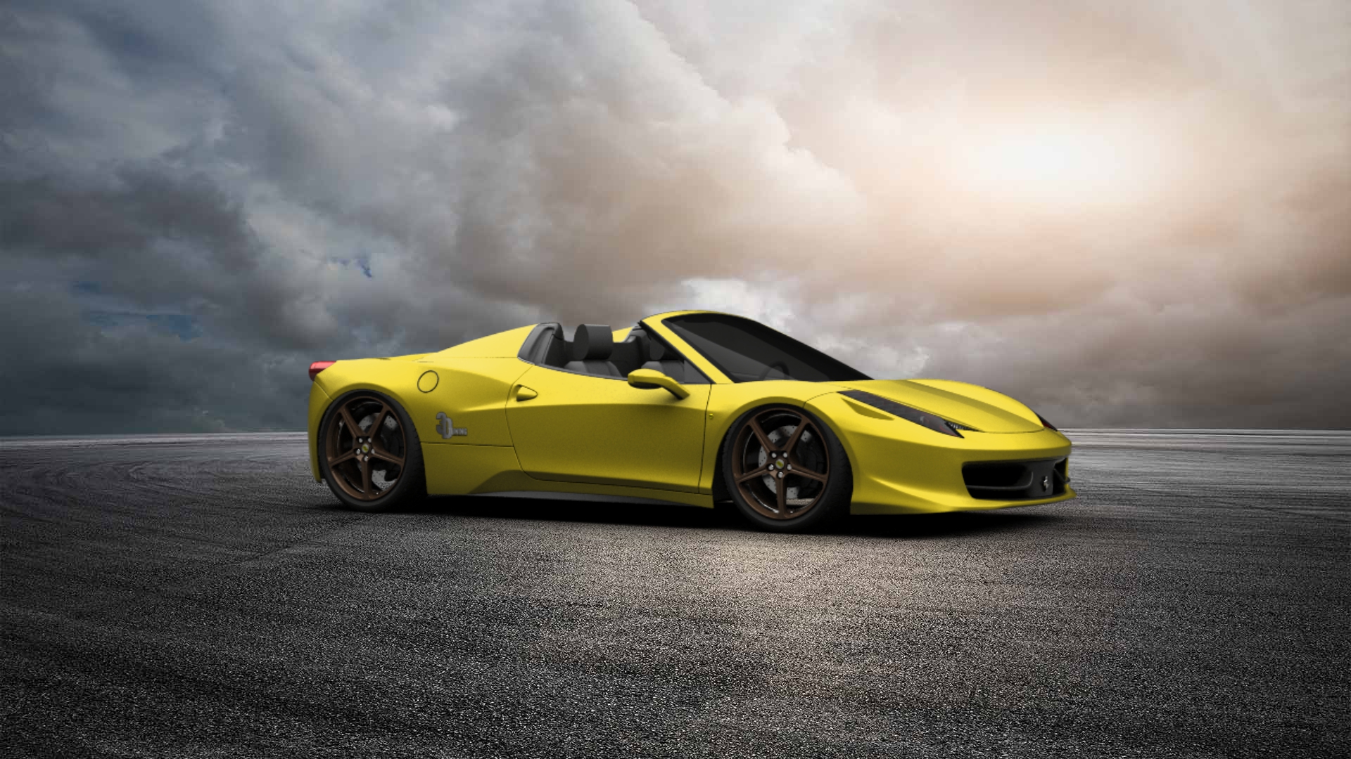 Ferrari 458 Spyder Coupe Convertible 2012