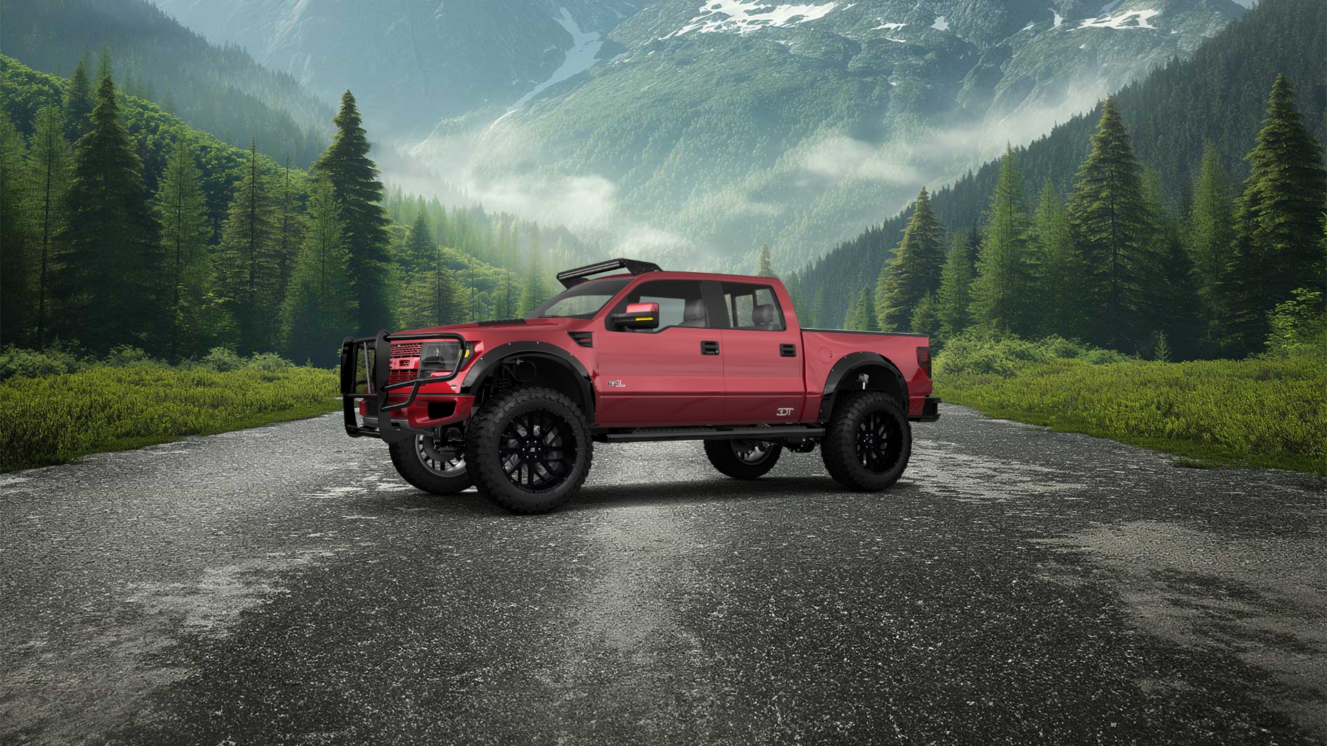 Ford F-150 SVT Raptor 4 Door pickup truck 2013 tuning