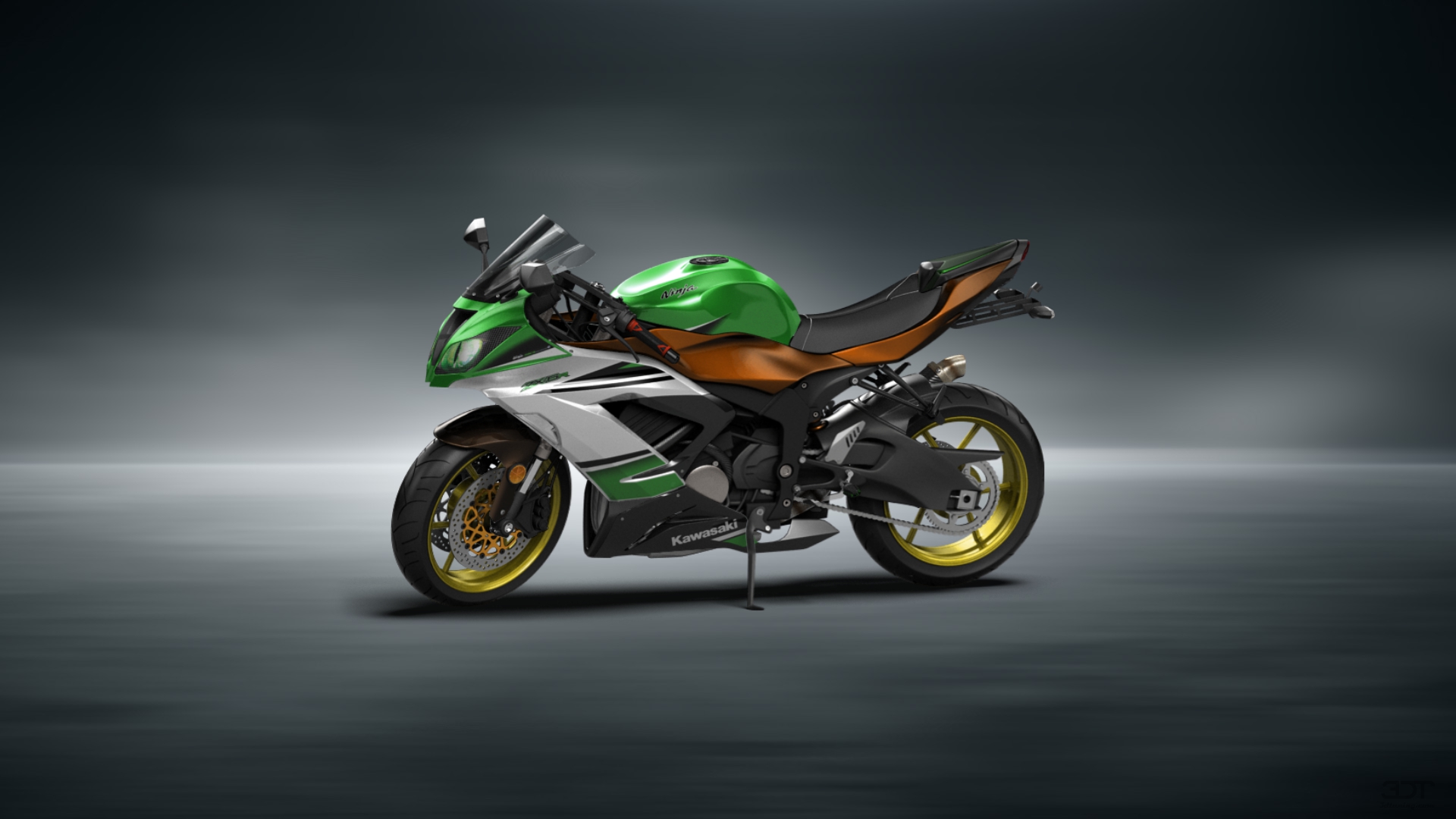 Kawasaki Ninja ZX 6R Sport Bike 2015