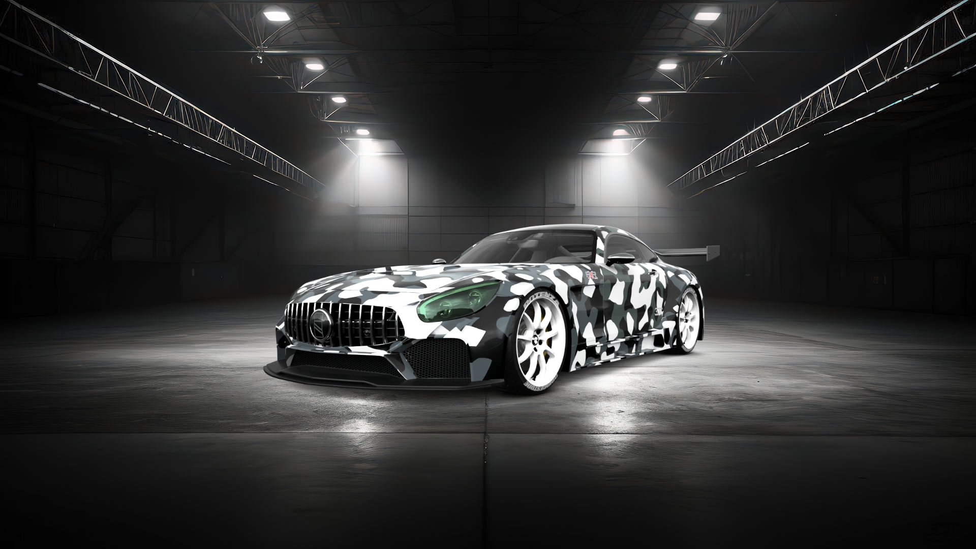 Mercedes AMG GT 2 door fastback coupe 2015 tuning