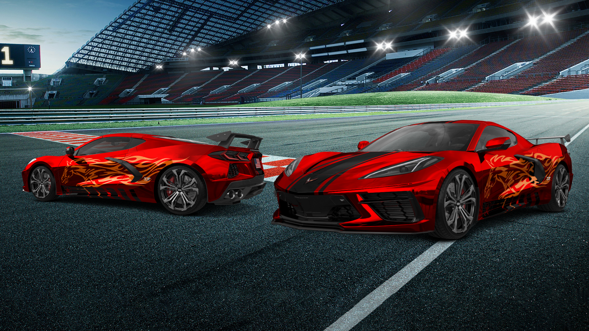 Chevrolet Corvette 2 door targa top 2020