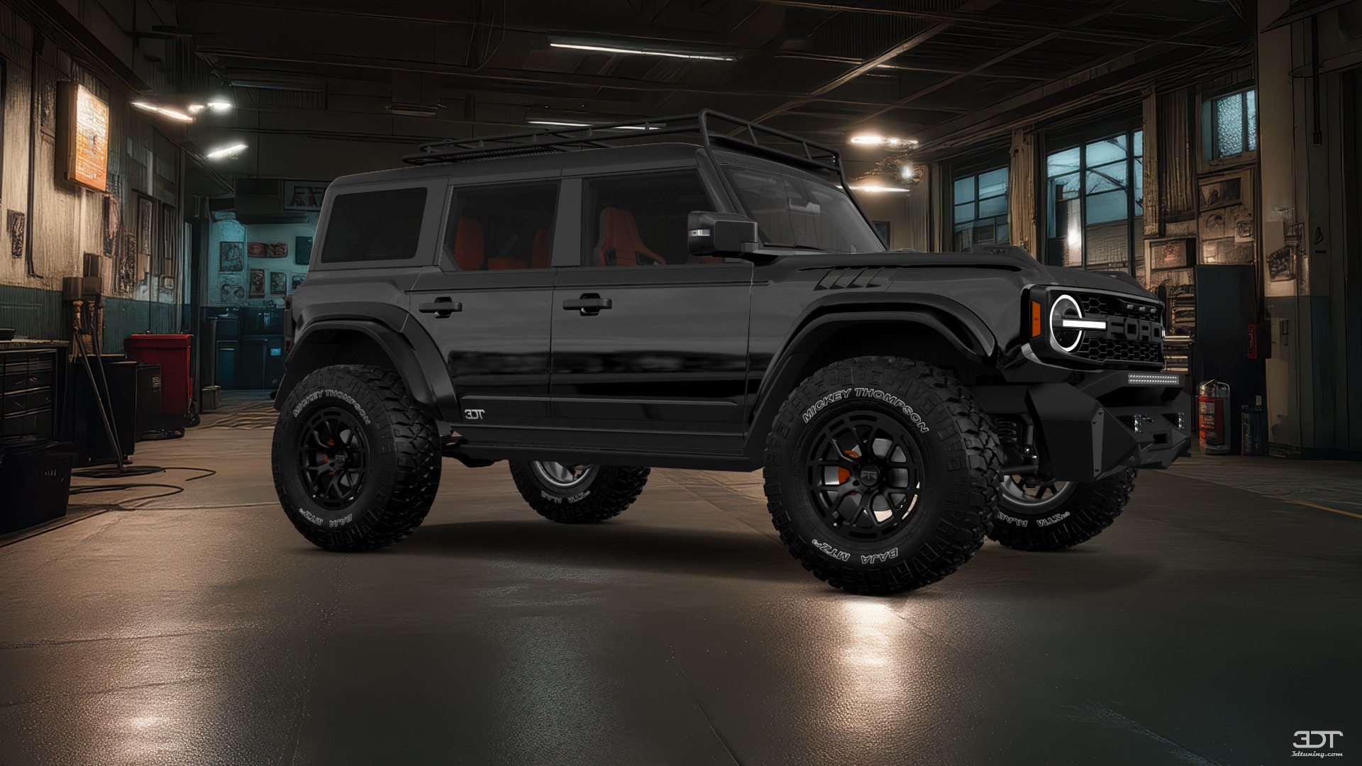Ford Bronco Raptor 4 Door pickup truck 2022 tuning