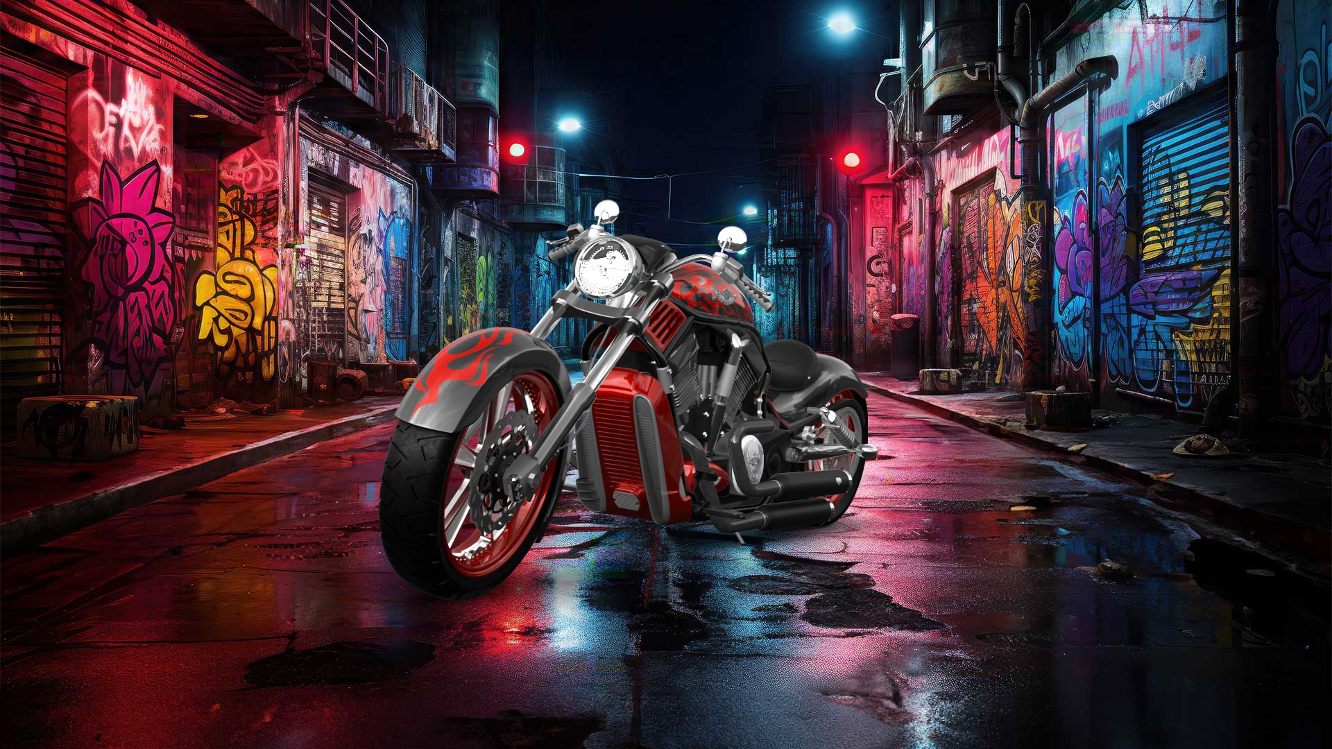 Harley-Davidson Custom Chopper Cruiser 2011 tuning