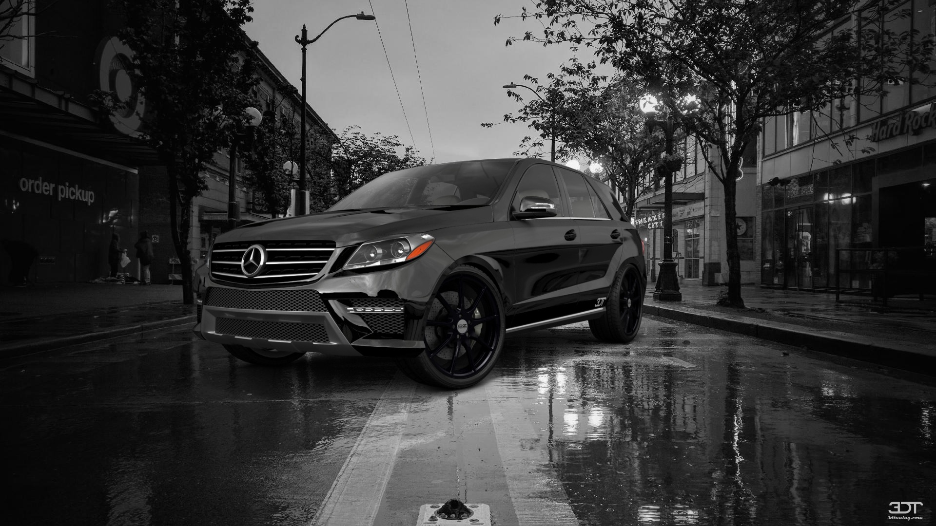 Mercedes M-Class 5 Door SUV 2011 tuning