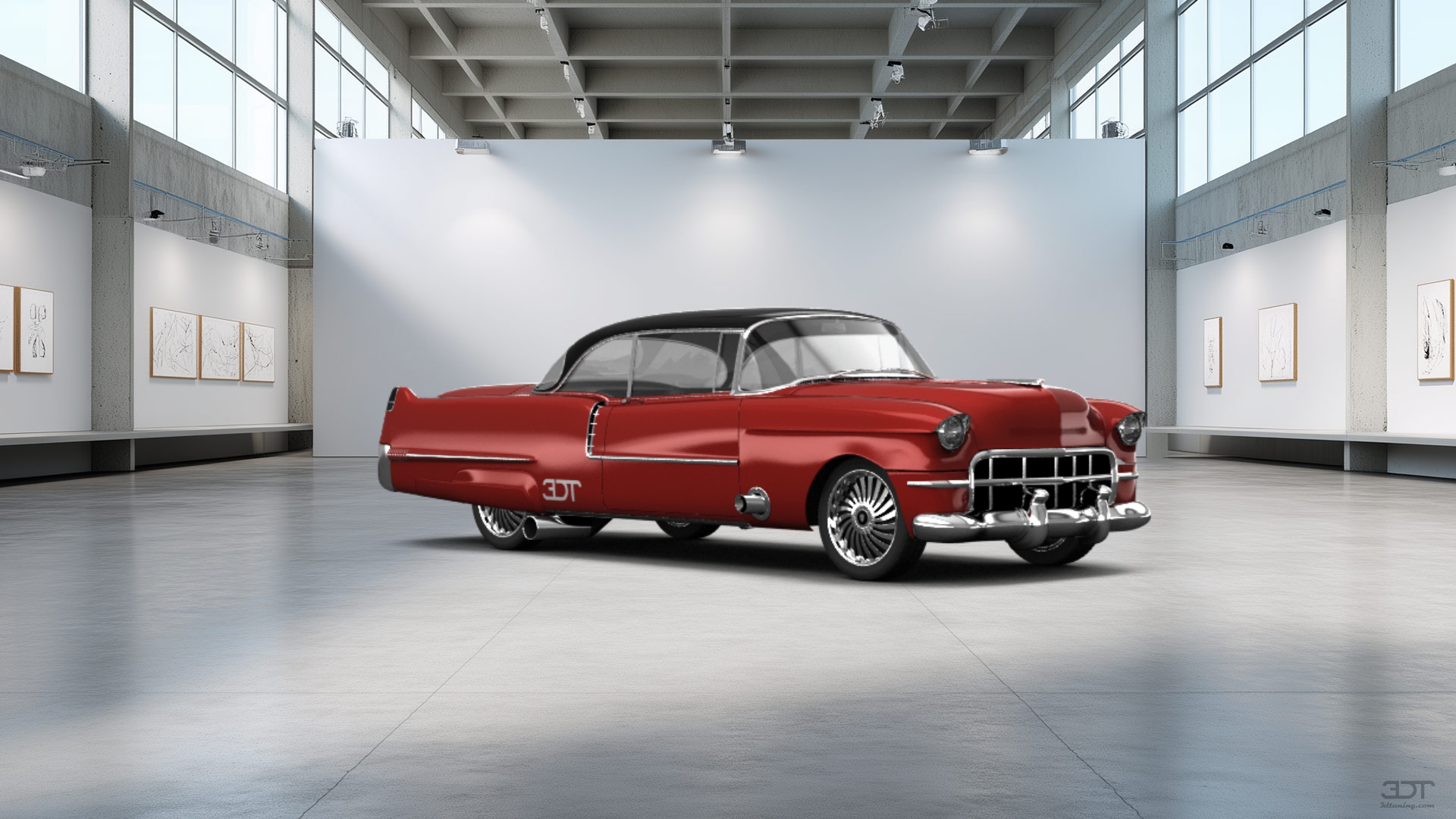 Cadillac De Ville Coupe 1956 tuning