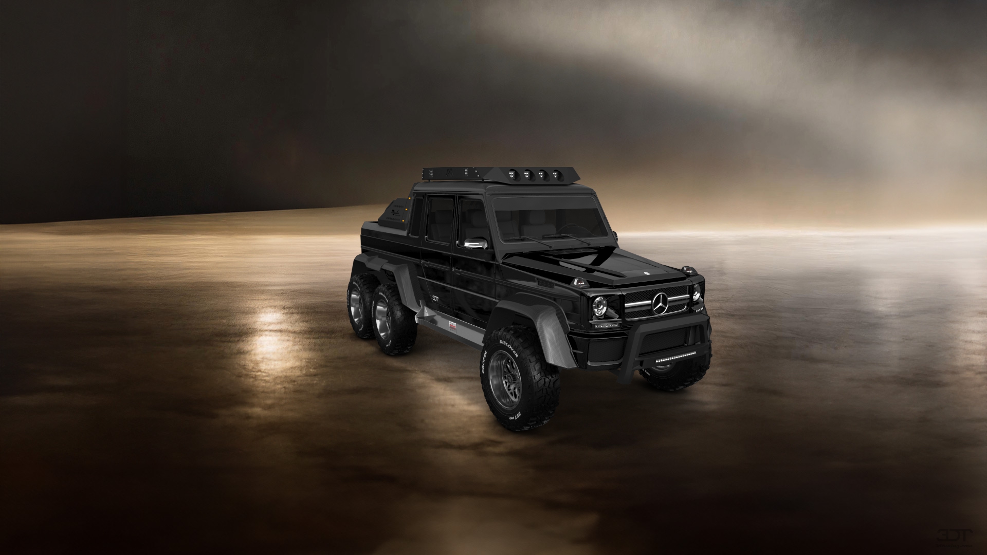 Mercedes G 63 AMG 6x6 4 Door pickup truck 2013 tuning