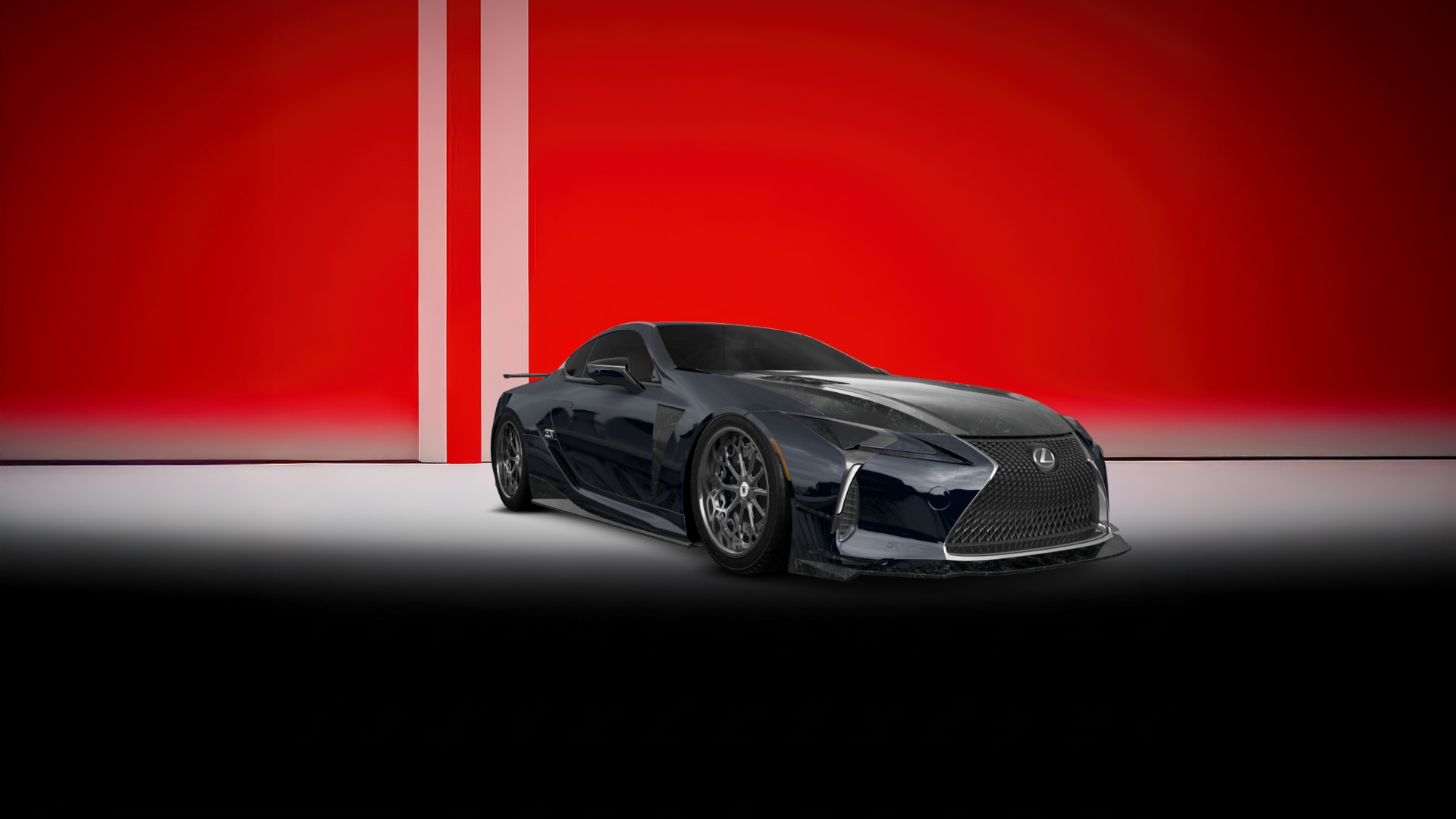 Lexus LC500 2 door fastback coupe 2017 tuning