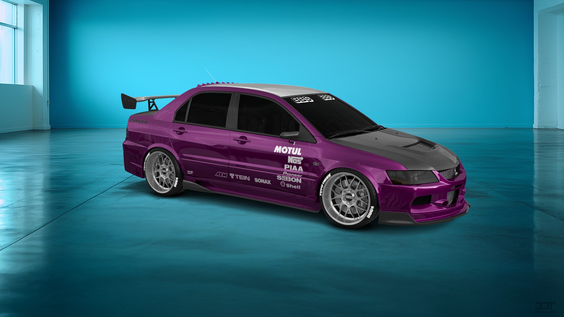 Mitsubishi Lancer Evo IX 4 Door Saloon 2005 tuning