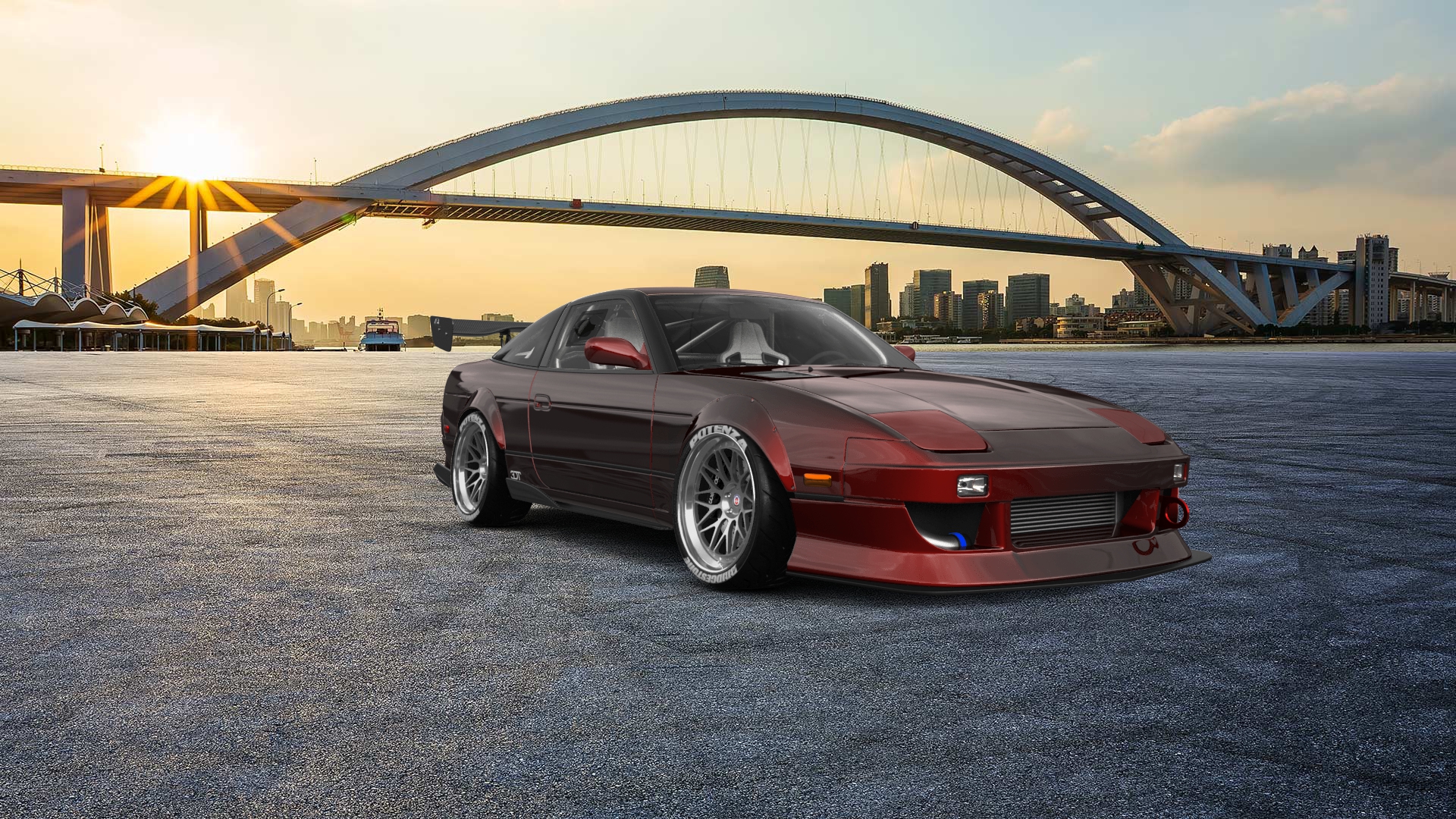 Nissan 240SX 3 Door Hatchback 1989 tuning