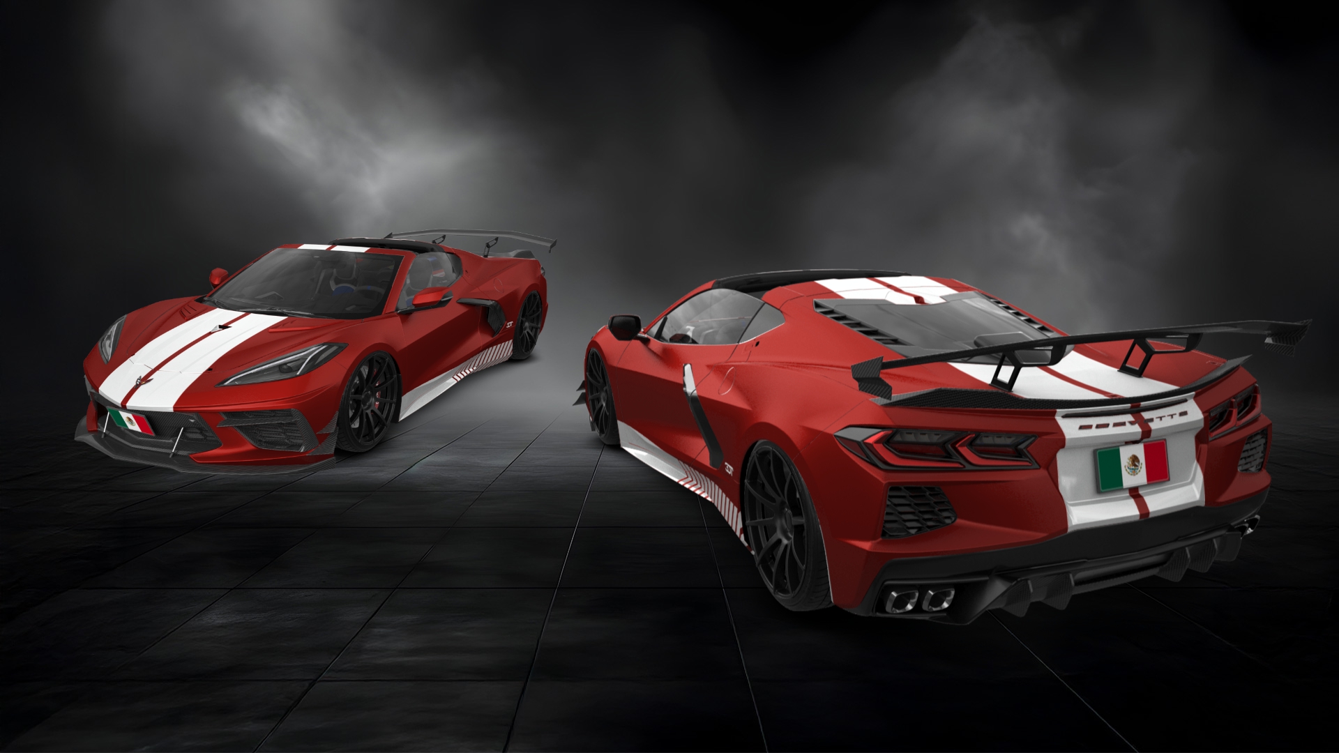 Chevrolet Corvette 2 door targa top 2020 tuning
