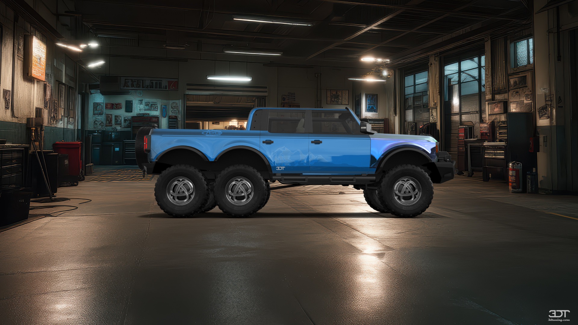 Ford Bronco 6X6 4 Door pickup truck 2021 tuning