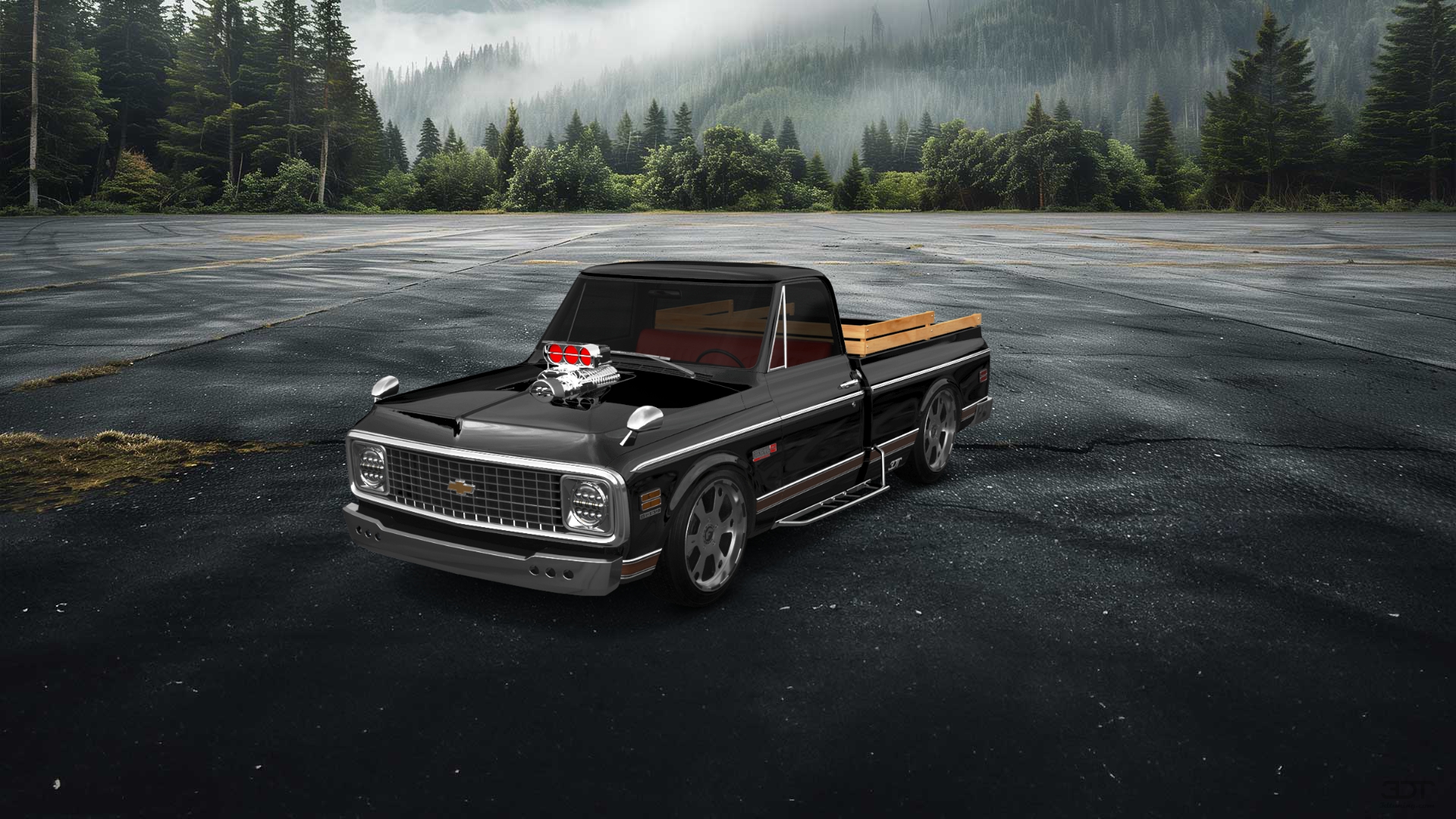 Chevrolet C-10 Cheyenne 2 Door pickup truck 1972