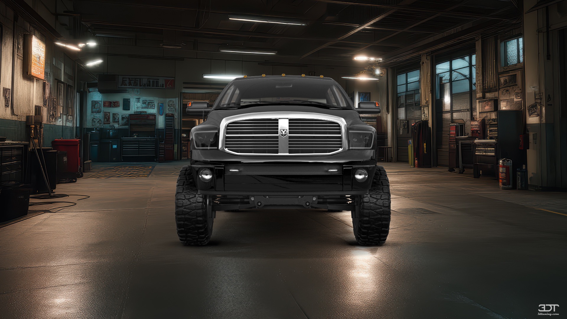 Dodge Ram 2500 4 Door pickup truck 2007 tuning