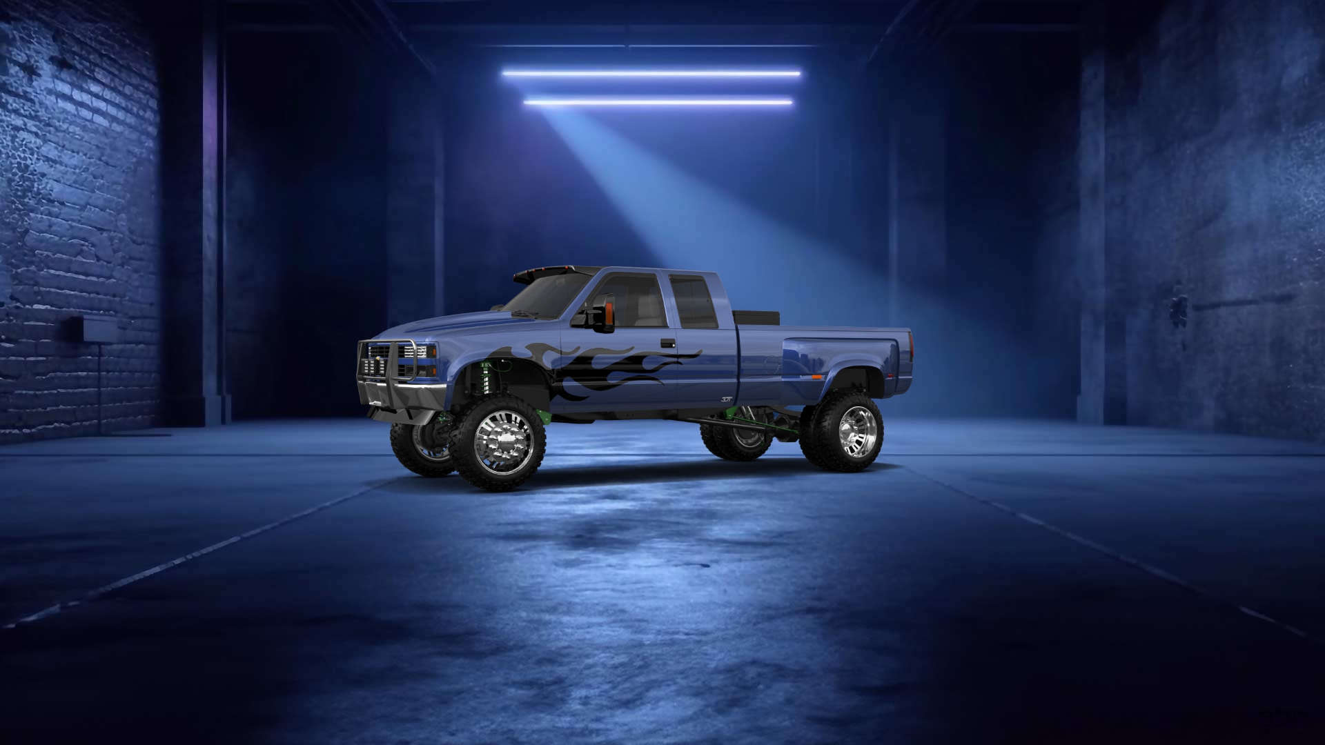 Chevrolet K3500 Extended Cab Pickup Truck 1988 tuning