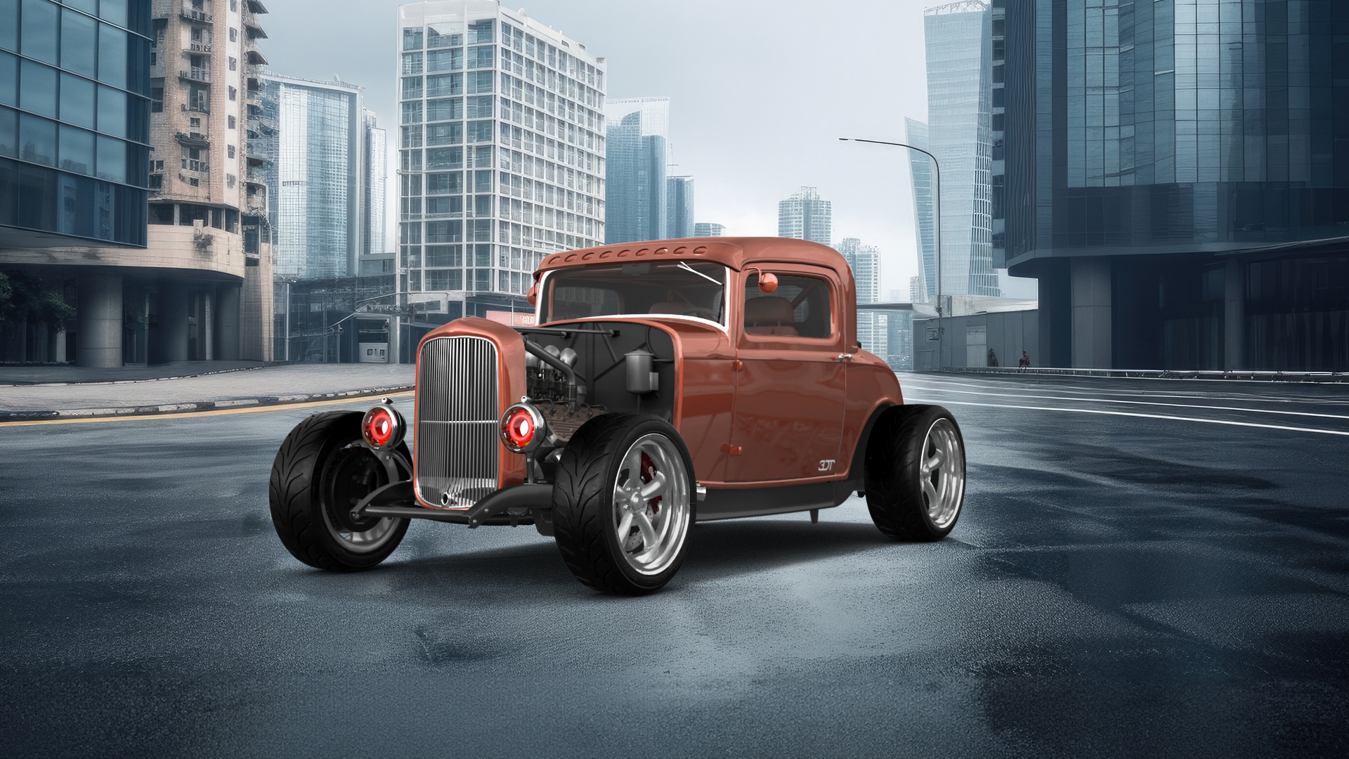 Ford Model B Deluxe 2 Door Coupe 1932 tuning