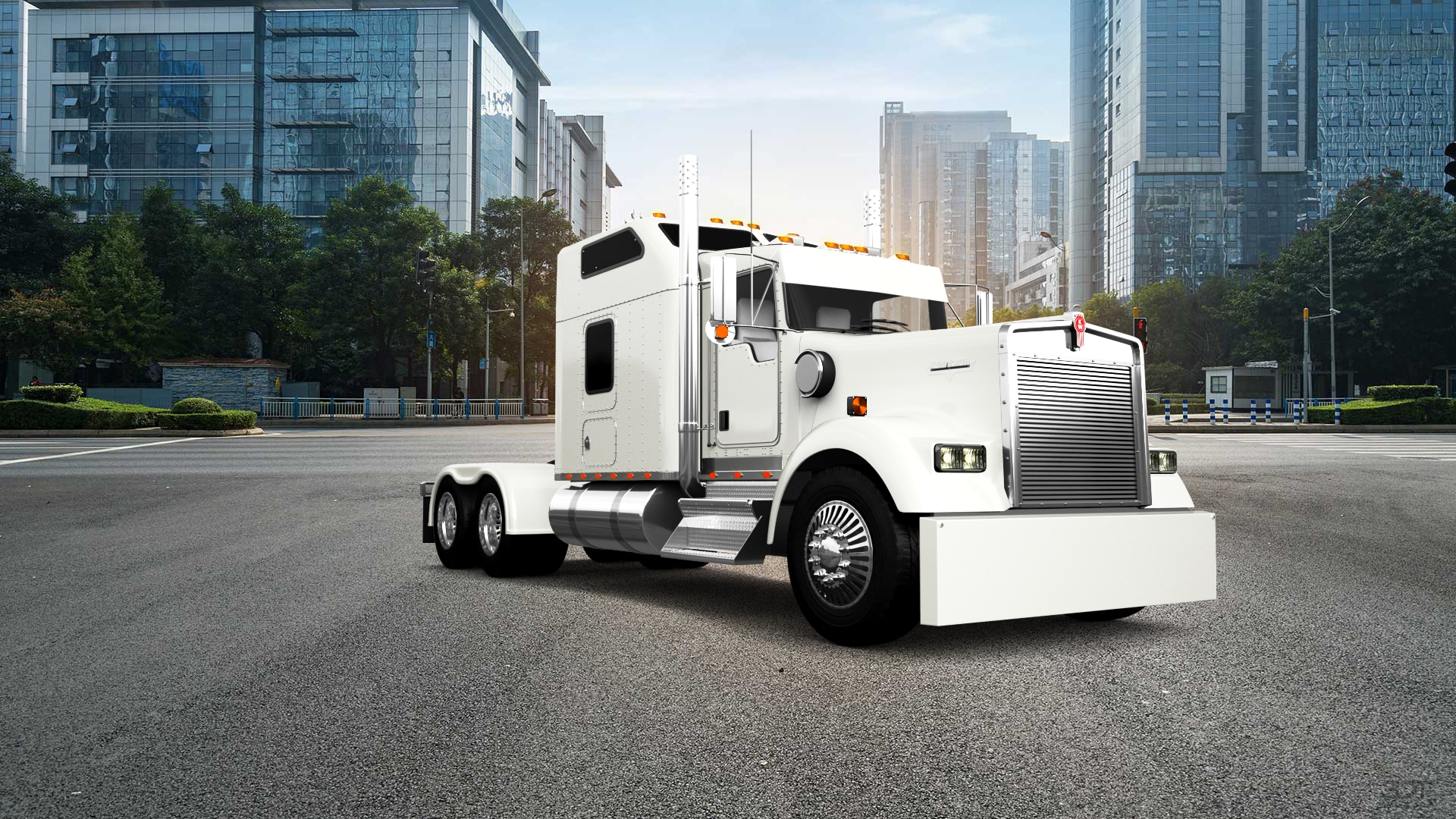 Kenworth W900 Sleeper Cab Truck 2015 tuning