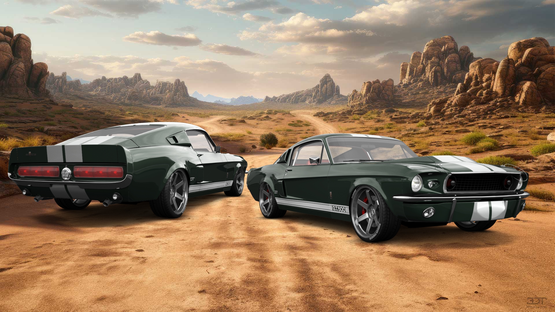 Mustang GT500 2 Door Coupe 1968