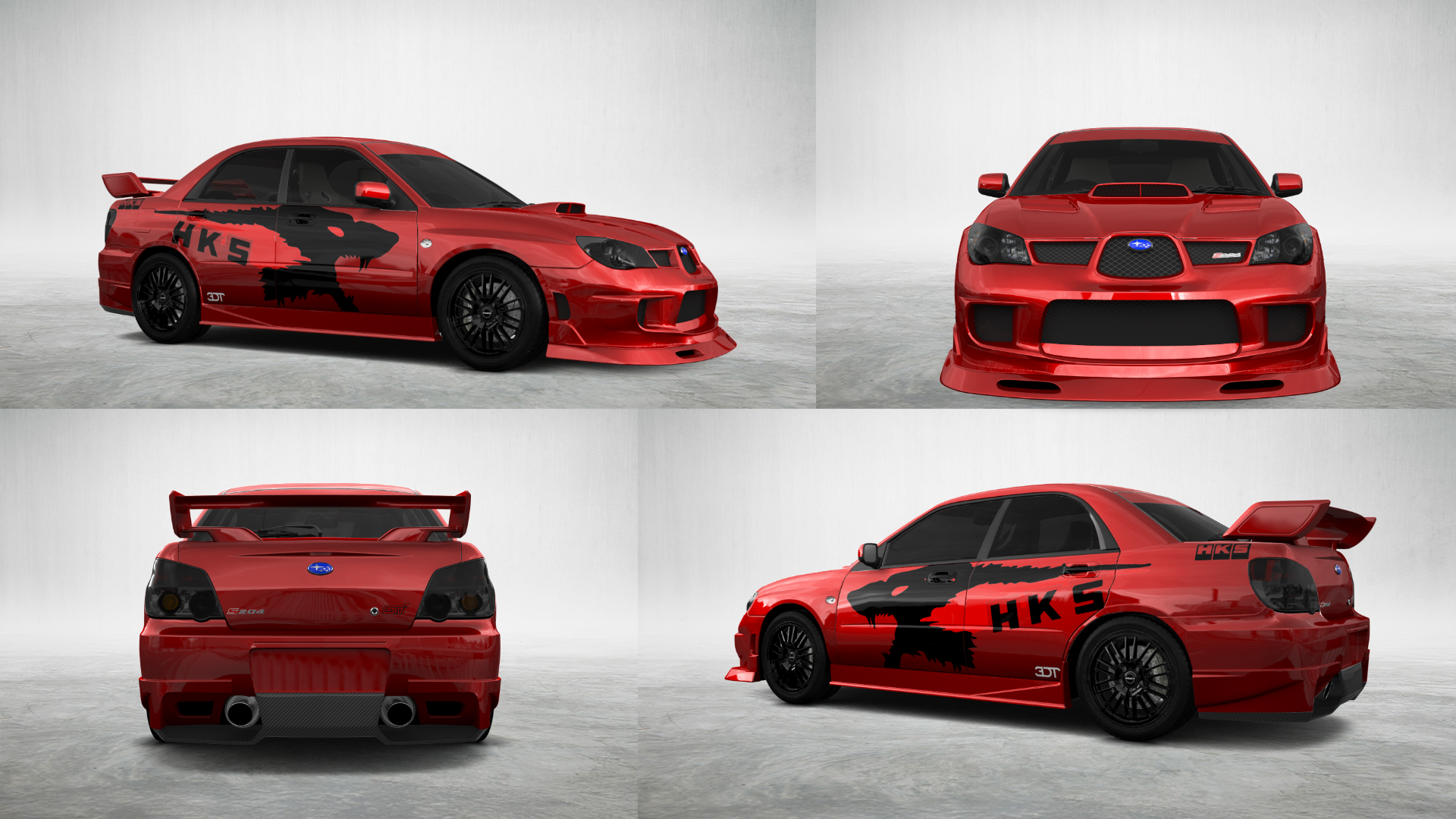 Subaru Impreza S204 4 Door Saloon 2006 tuning
