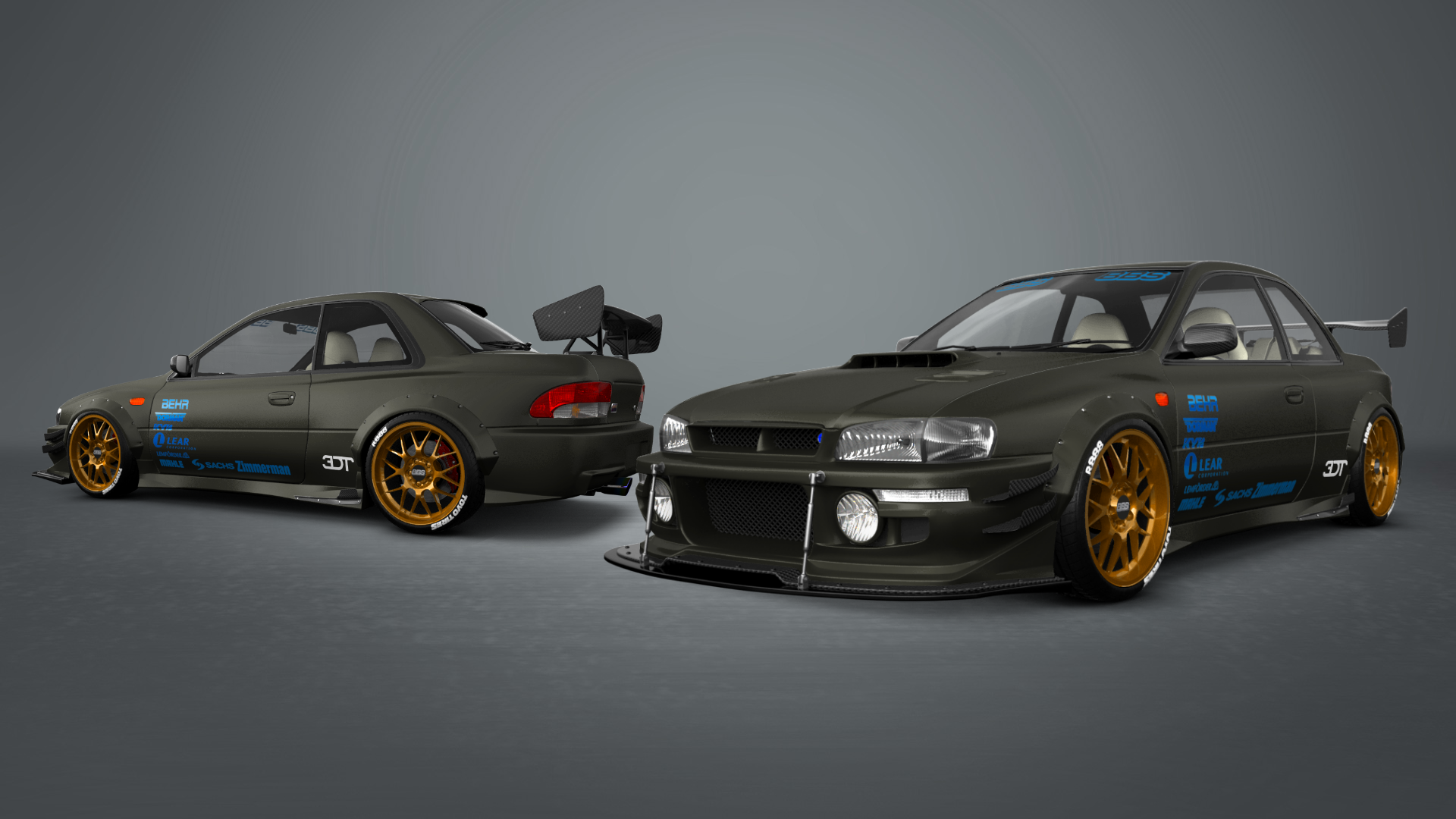 Subaru Impreza WRX STI 22B 2 Door Coupe 2000 tuning