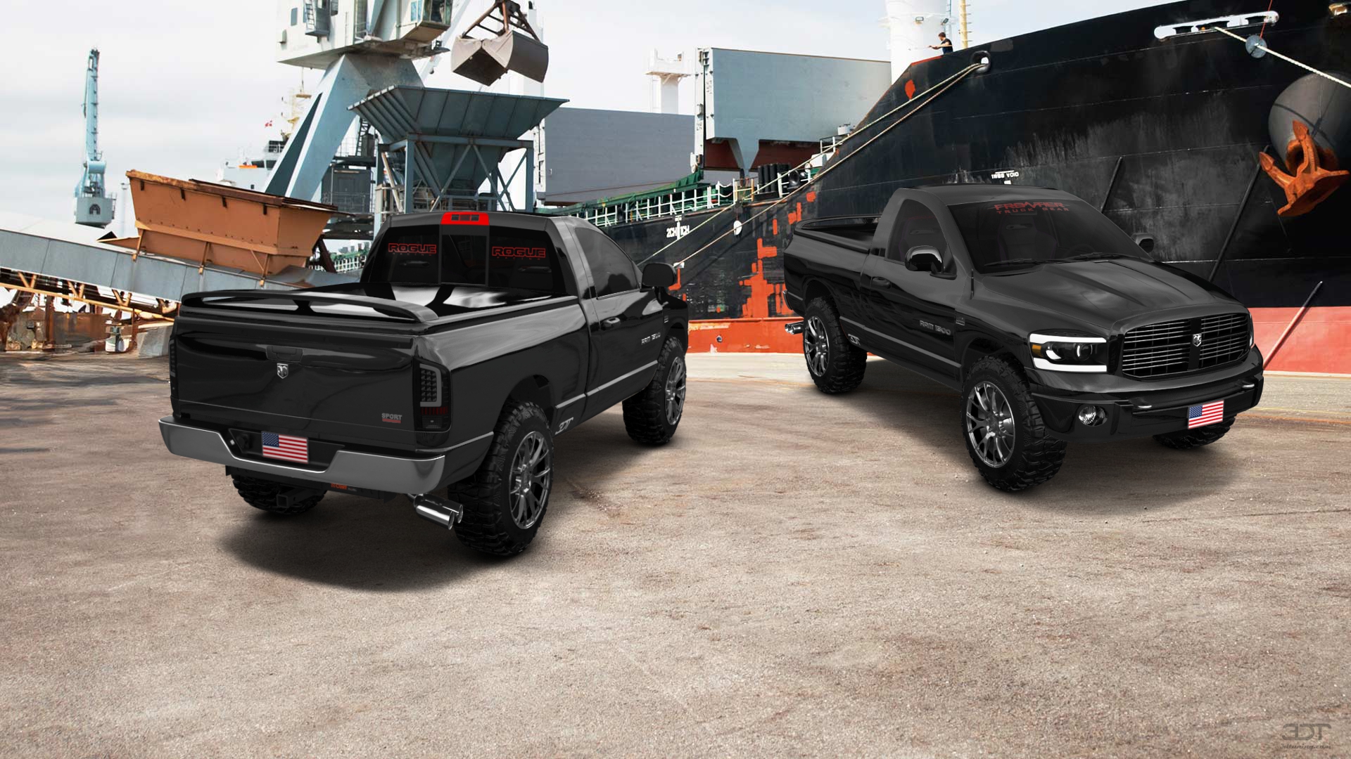 Dodge Ram 1500 6.4 ft box Regular Cab 2 Door pickup truck 2006