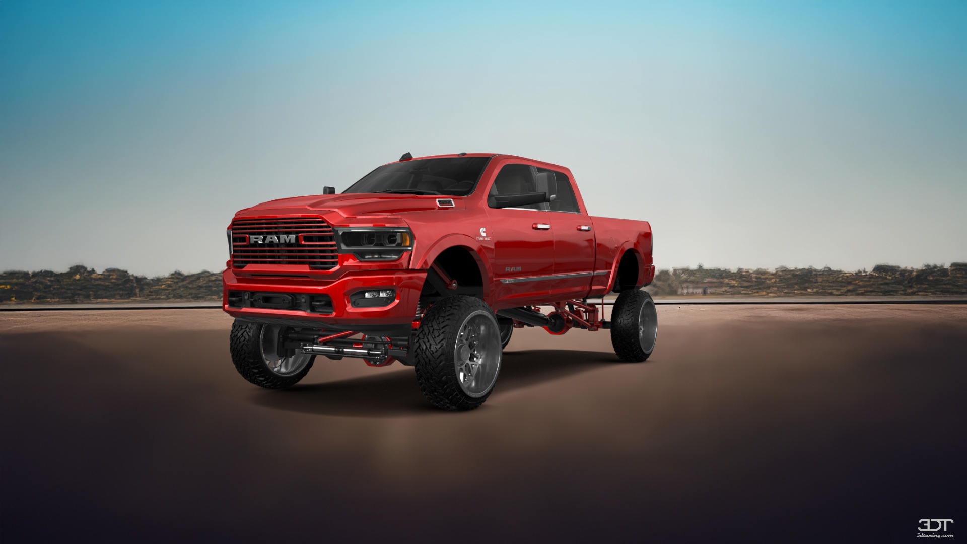 Dodge Ram 2500 4 Door pickup truck 2020 tuning