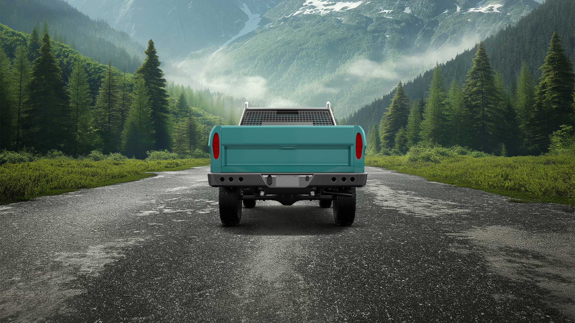 Dodge Power Wagon W200 2 Door pickup truck 1966