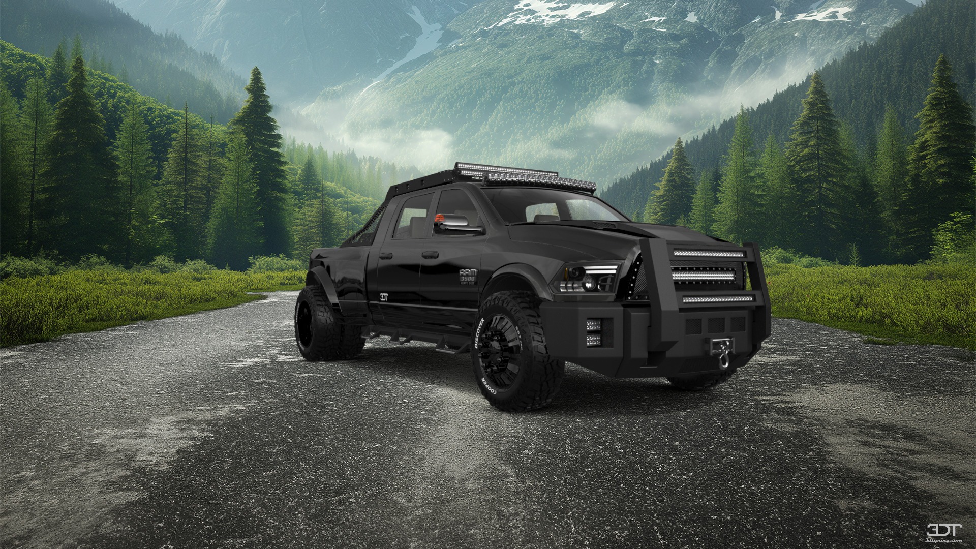 Dodge Ram 3500 4 Door Truck 2014