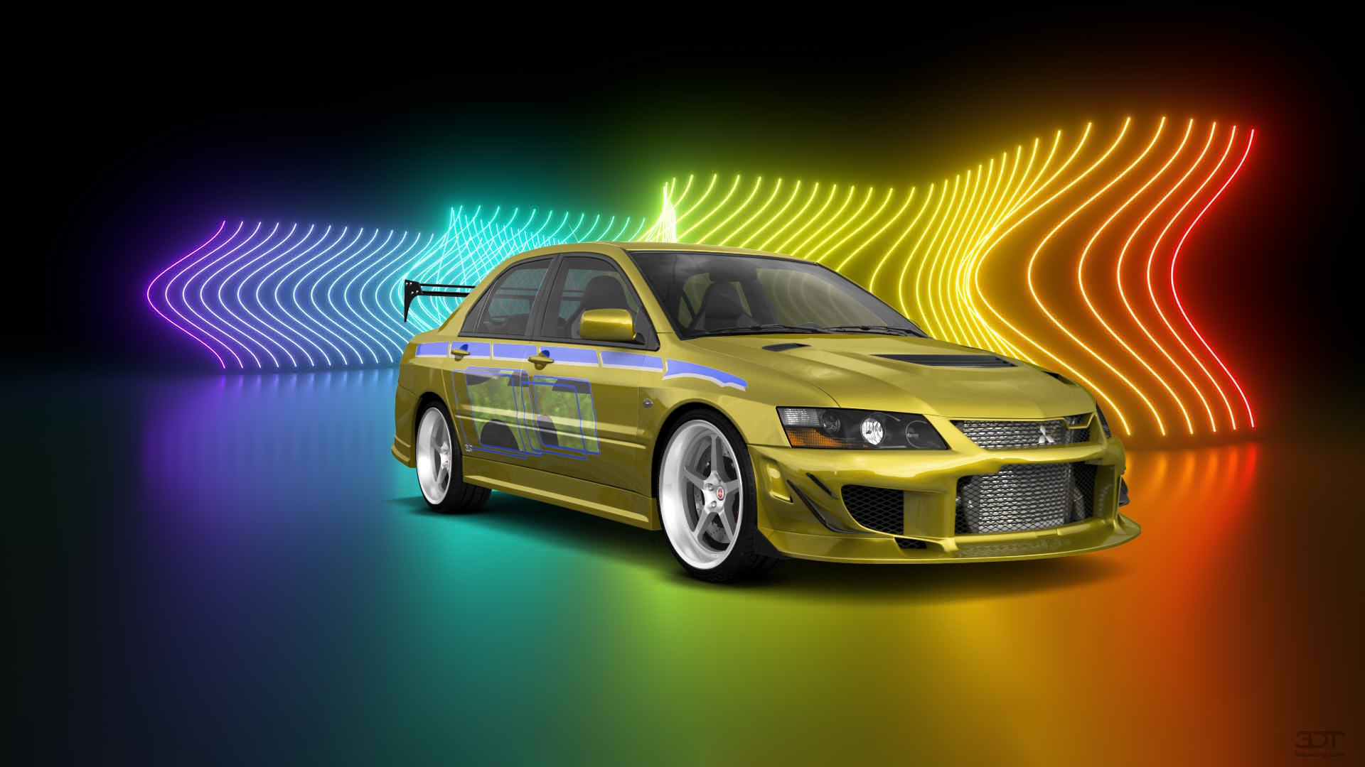 Mitsubishi Lancer Evo IX 4 Door Saloon 2005 tuning