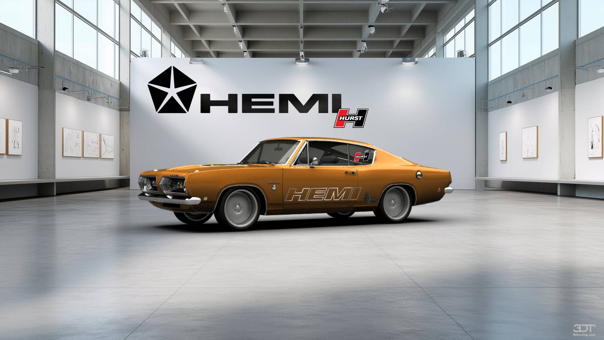 Plymouth Barracuda Coupe 1968 tuning