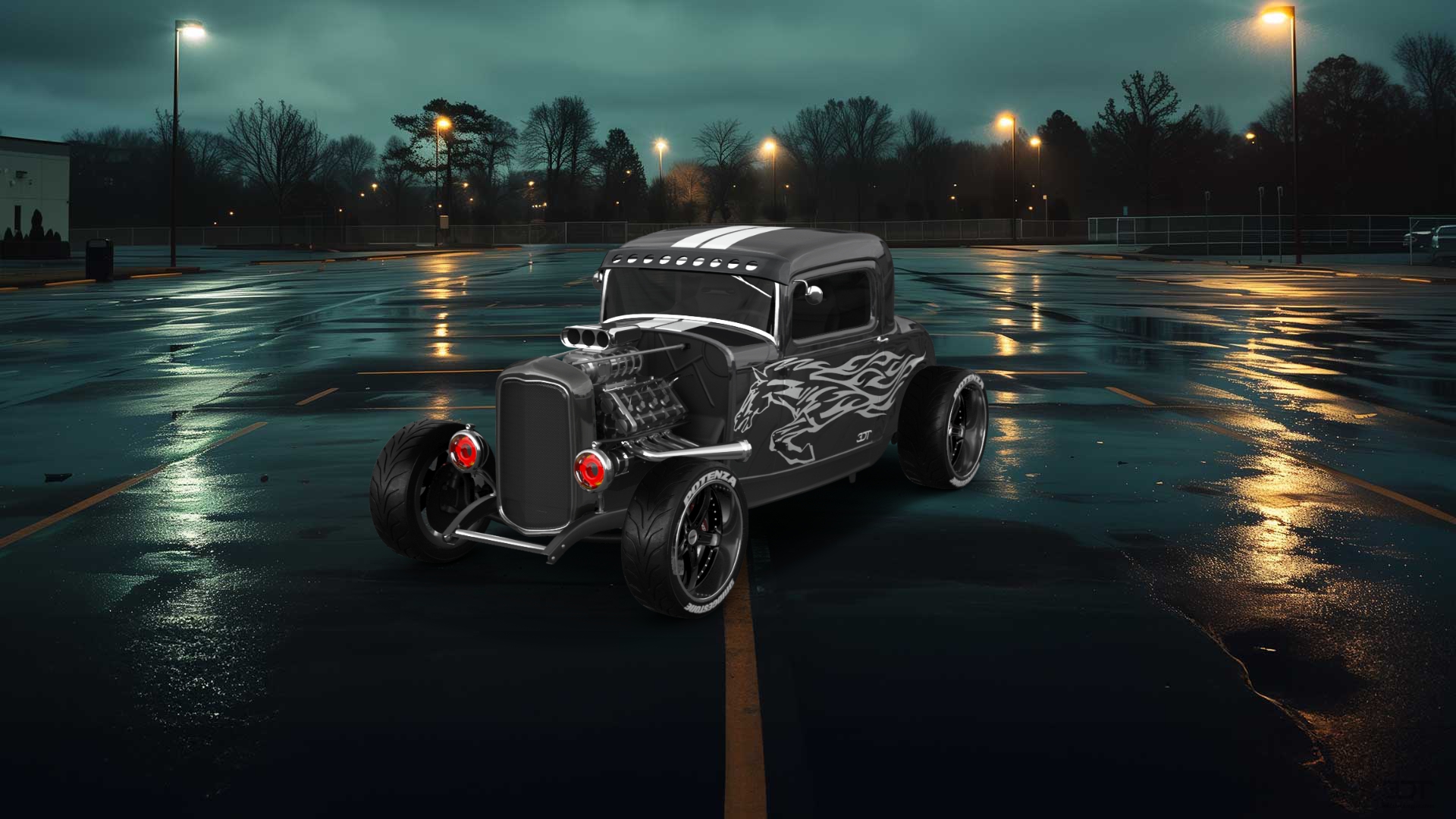 Ford Model B Deluxe 2 Door Coupe 1932