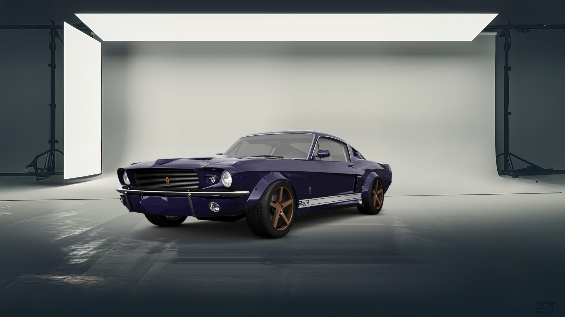 Mustang GT500 2 Door Coupe 1968 tuning