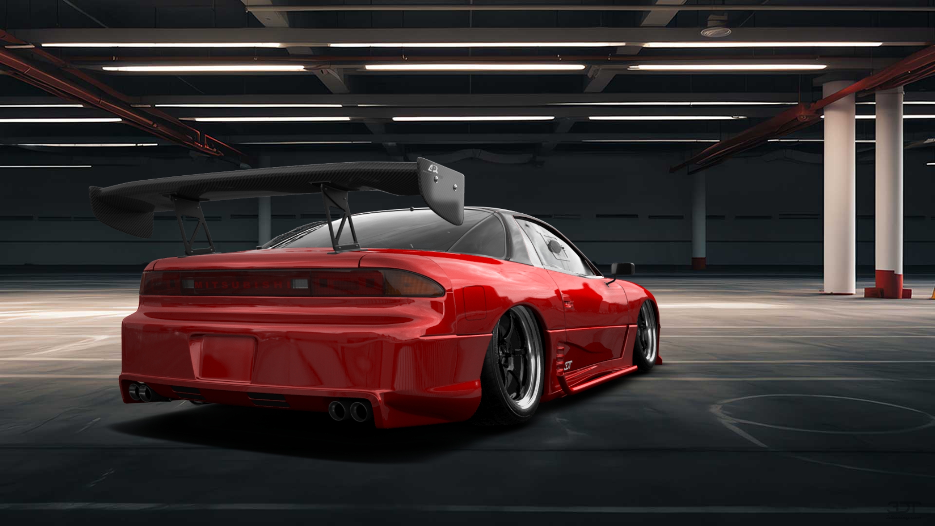 Mitsubishi 3000GT 2 Door Coupe 1991