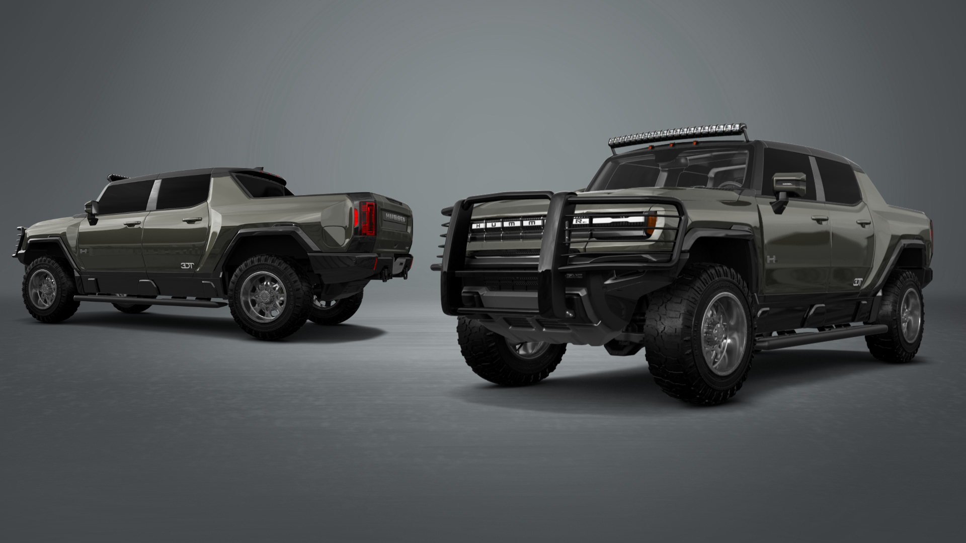 Tuning GMC Hummer EV 4 Door pickup truck 2021