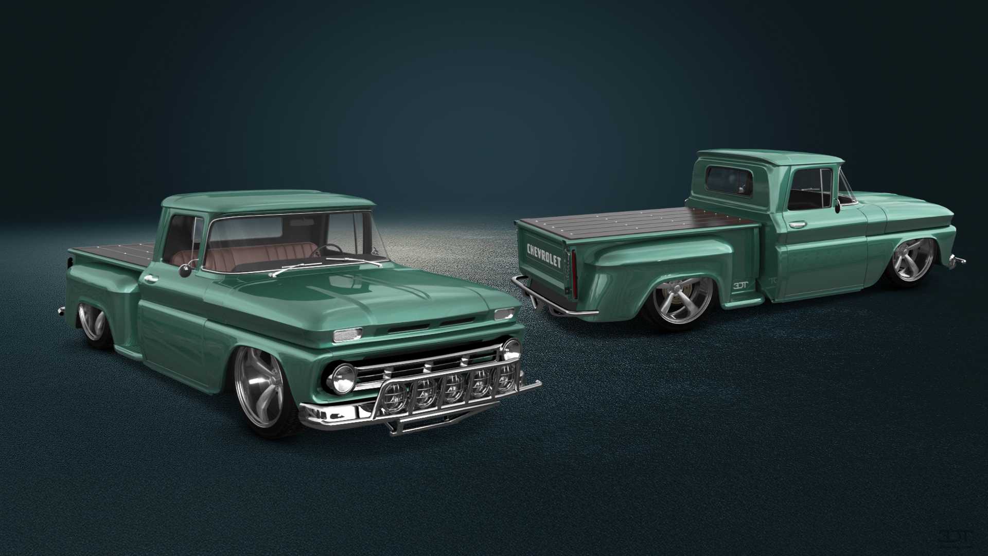 Chevrolet C-10 Stepside 2 Door pickup truck 1963