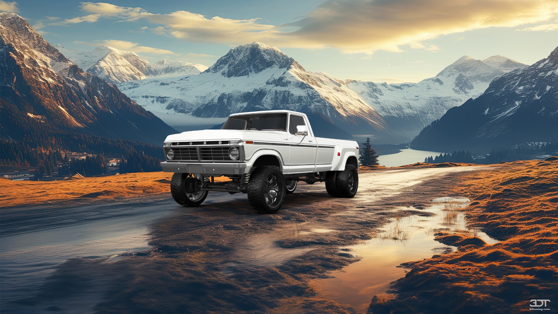 Ford F-350 Dually 2 Door pickup truck 1974