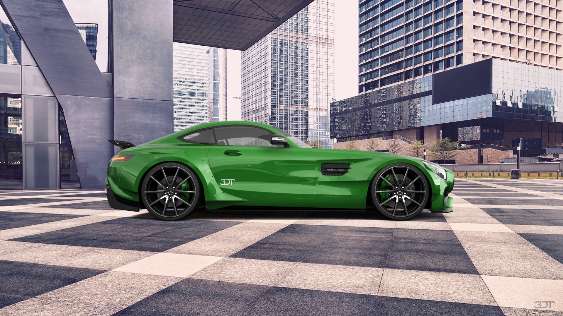 Mercedes AMG GT 2 door fastback coupe 2016