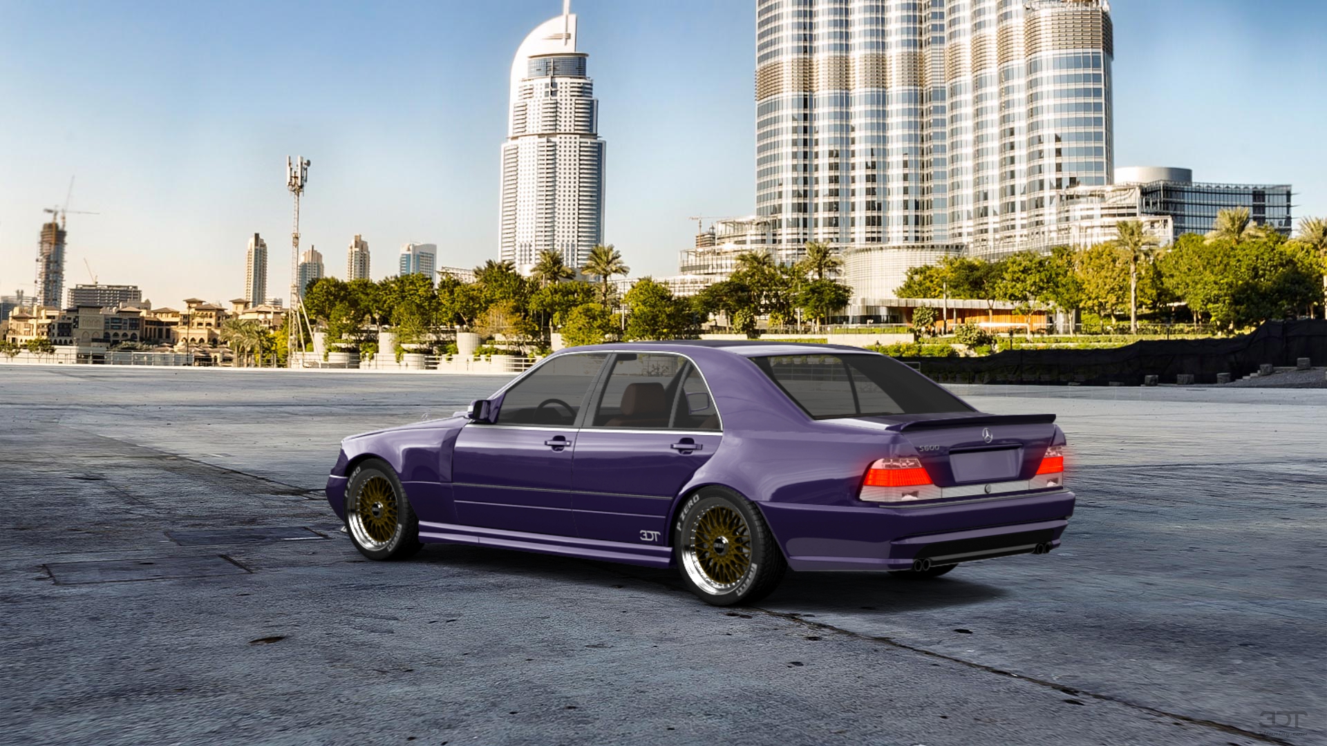 Mercedes S Class Sedan 1992 tuning