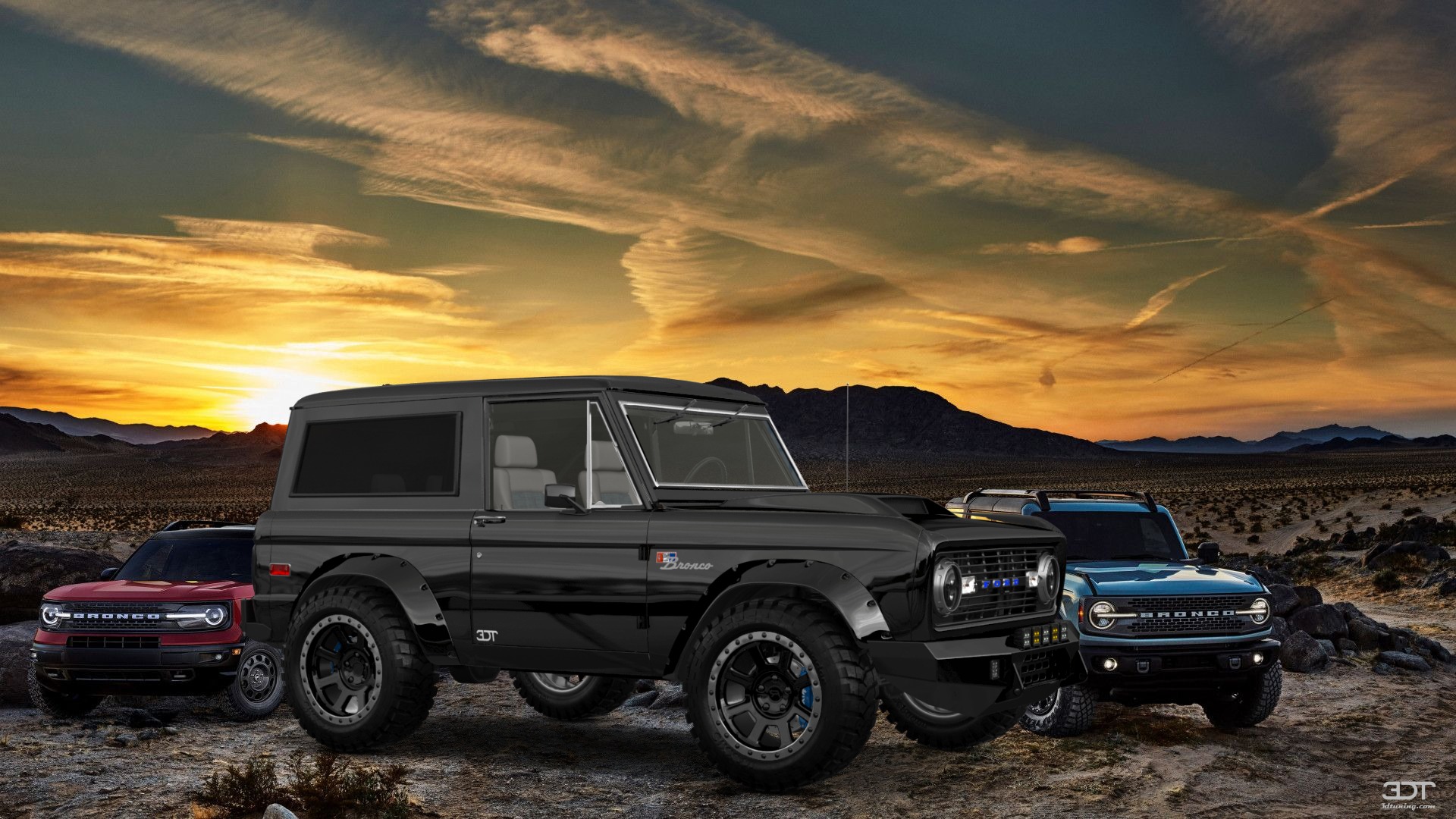 Ford Bronco 3 Door SUV 1965