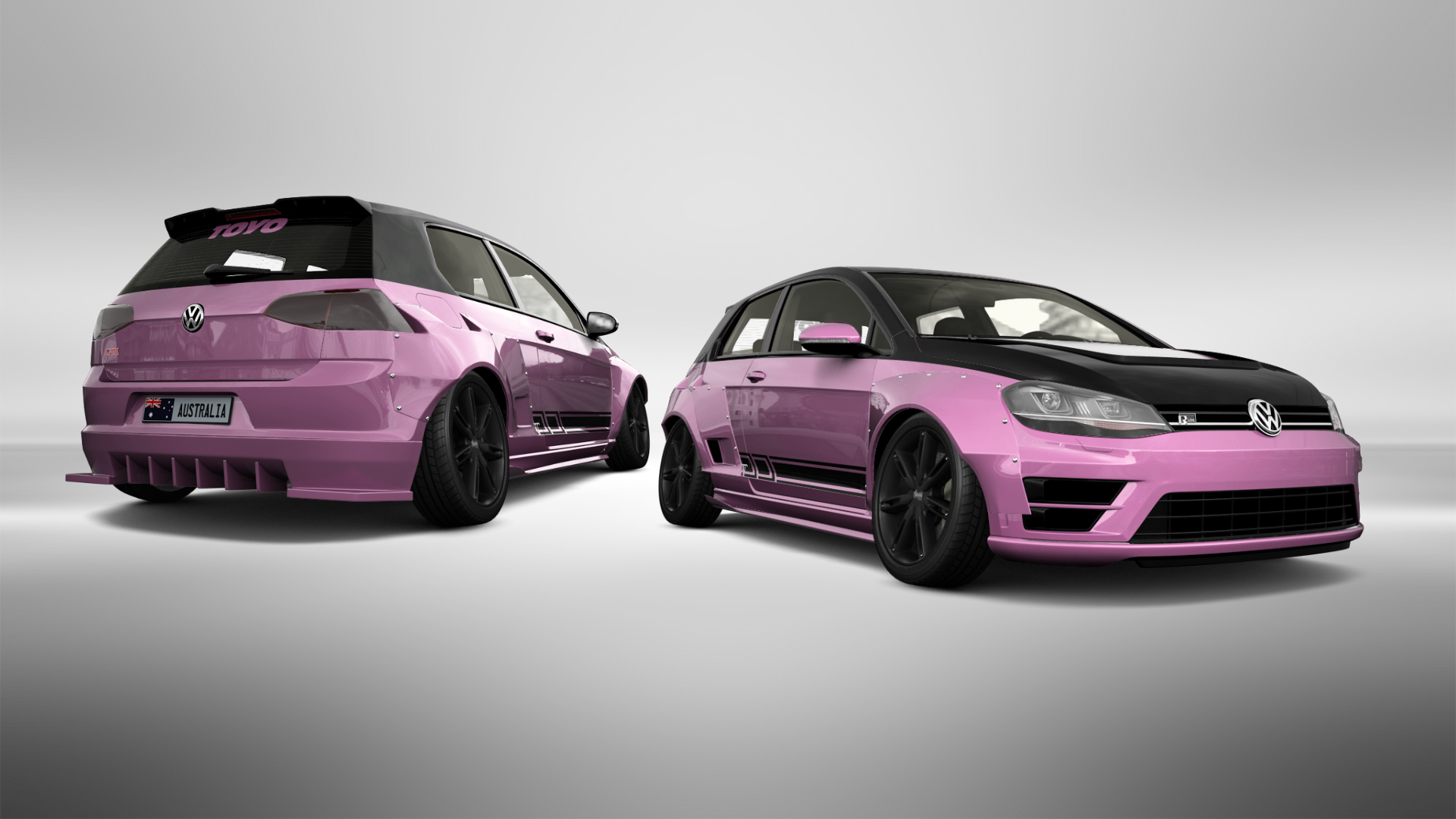 Volkswagen Golf 7 3 Door Hatchback 2013 tuning
