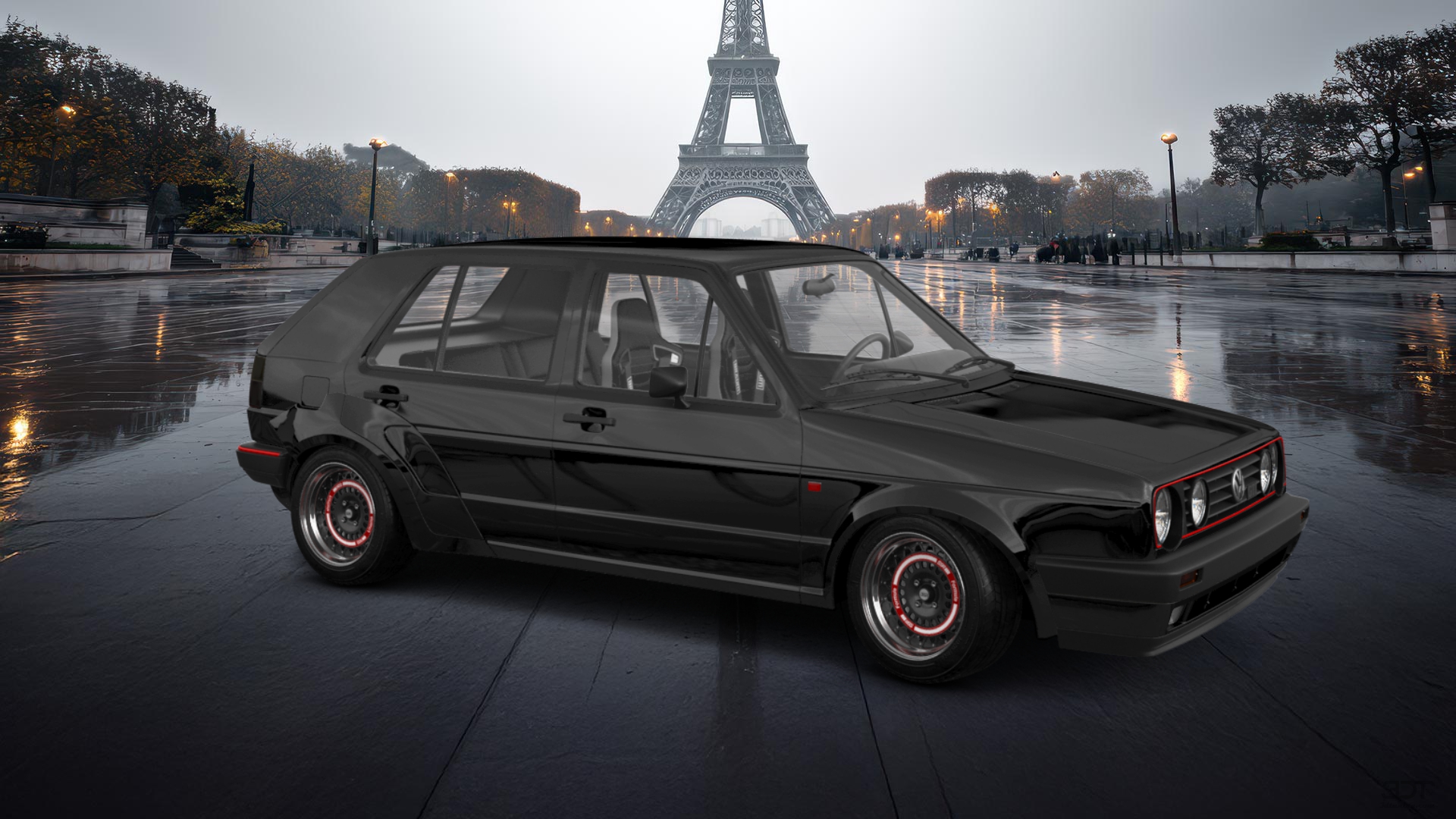 Volkswagen Golf Mk2 5 Door Hatchback 1983 tuning