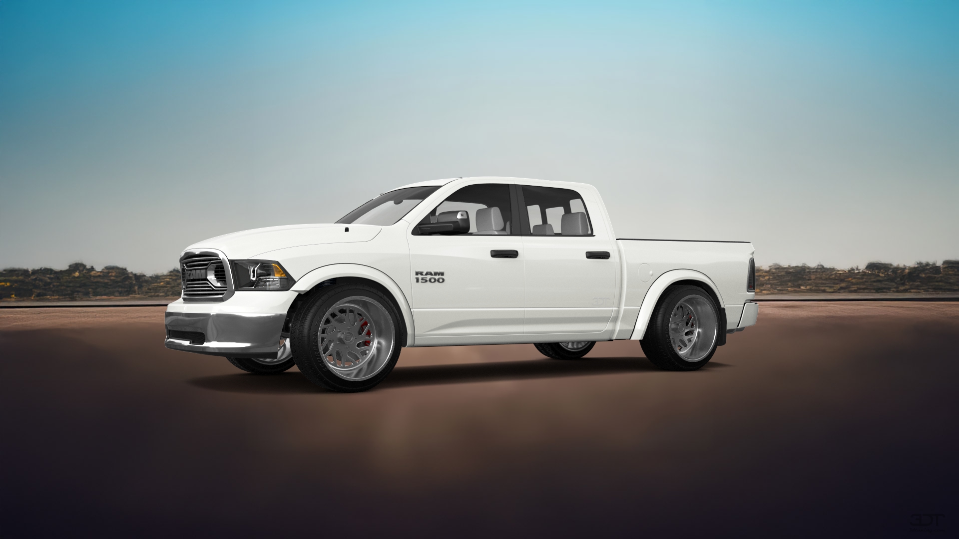 Dodge Ram 1500 5.7' box 4 Door pickup truck 2010 tuning