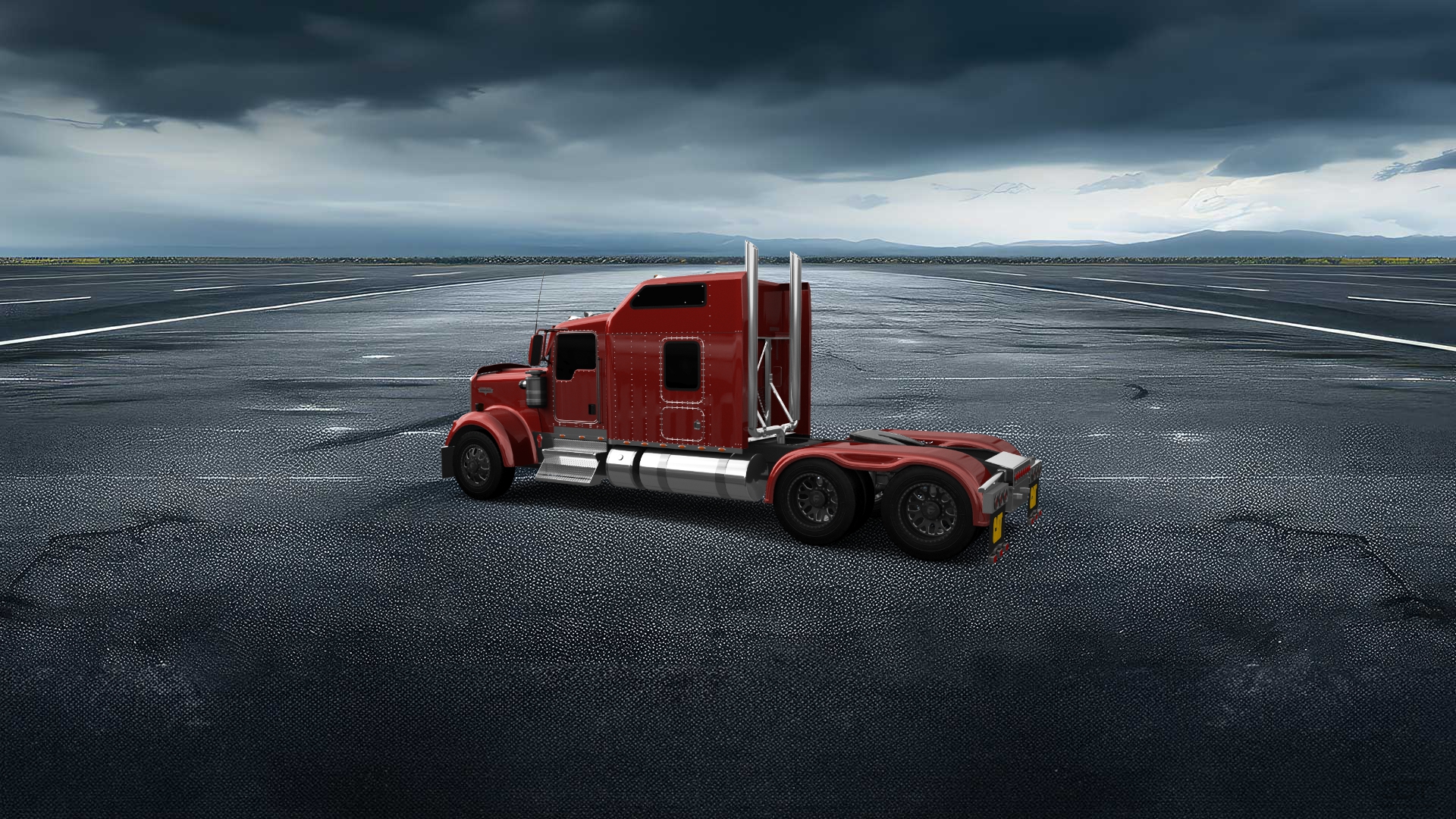 Kenworth W900 Sleeper Cab Truck 2015 Images