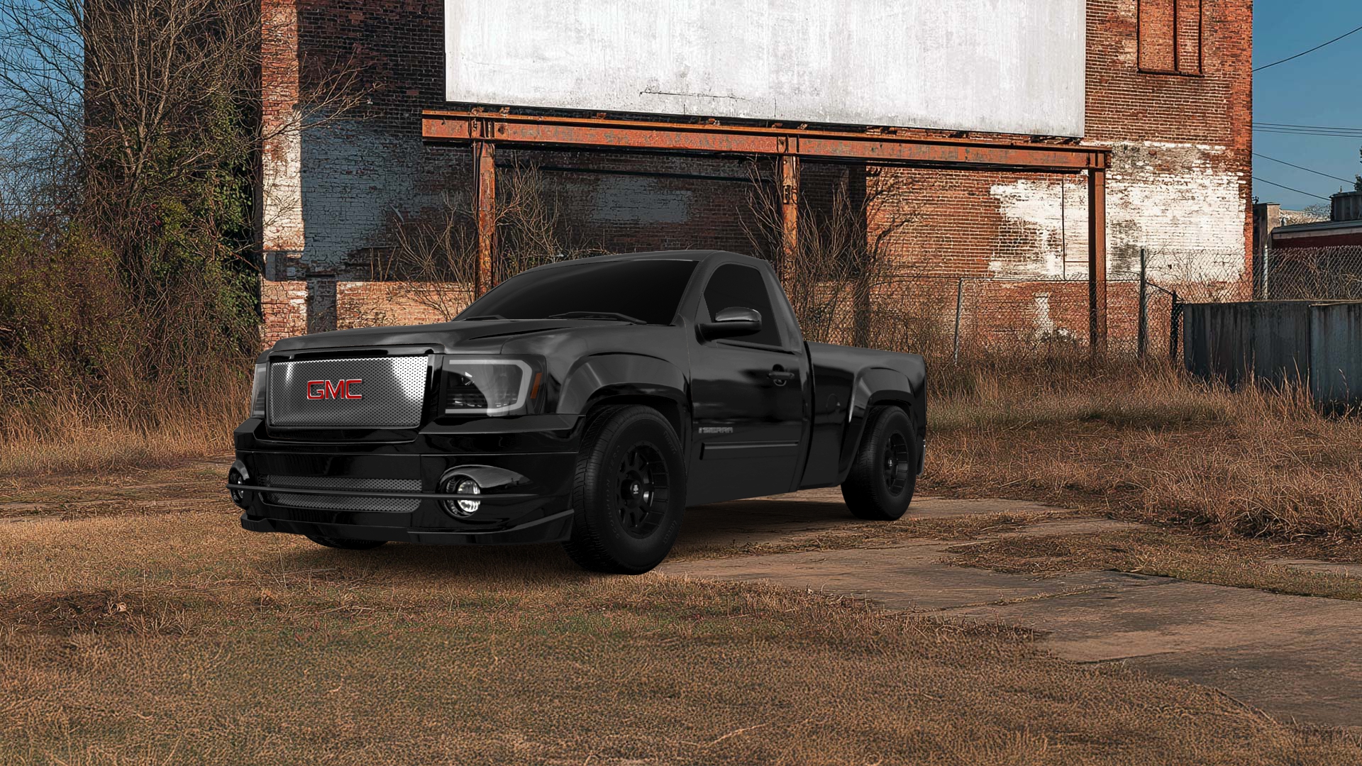 GMC Sierra 1500 Regular Cab 6.6 box 2 Door truck 2007 tuning