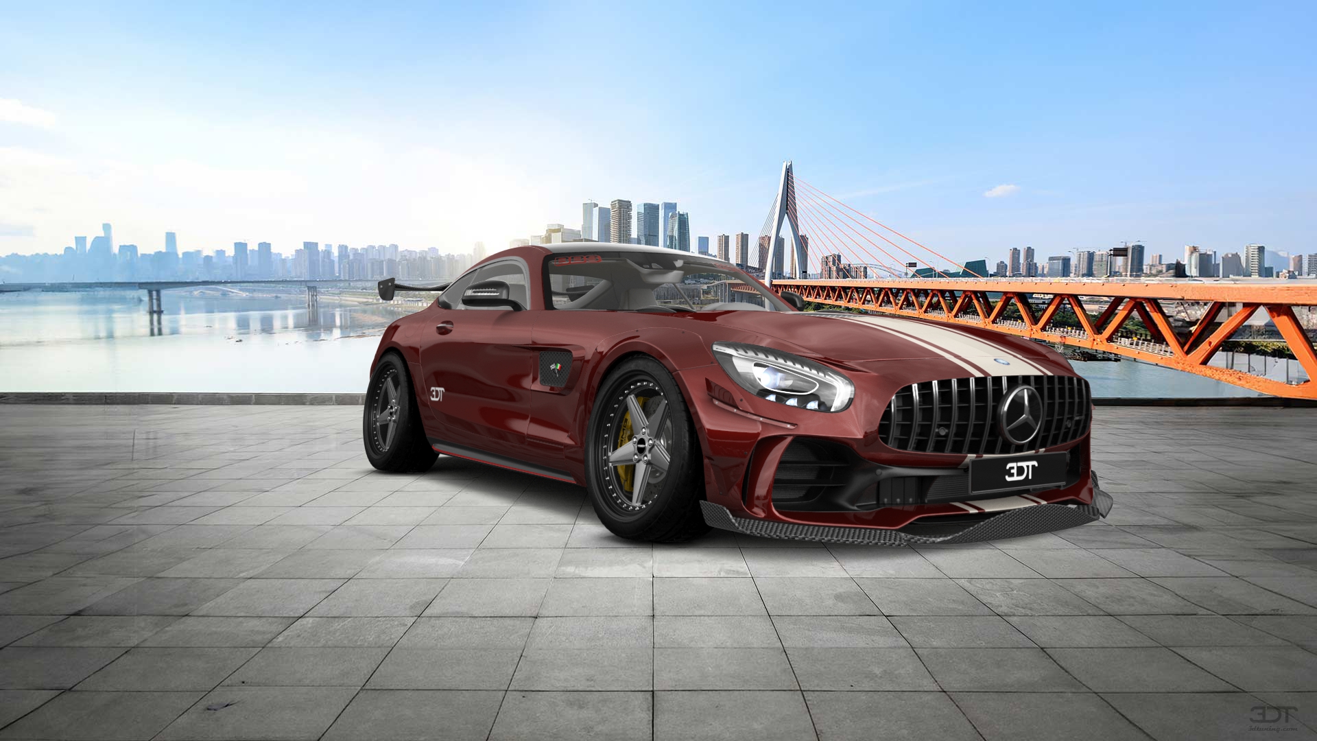 Mercedes AMG GT 2 door fastback coupe 2015
