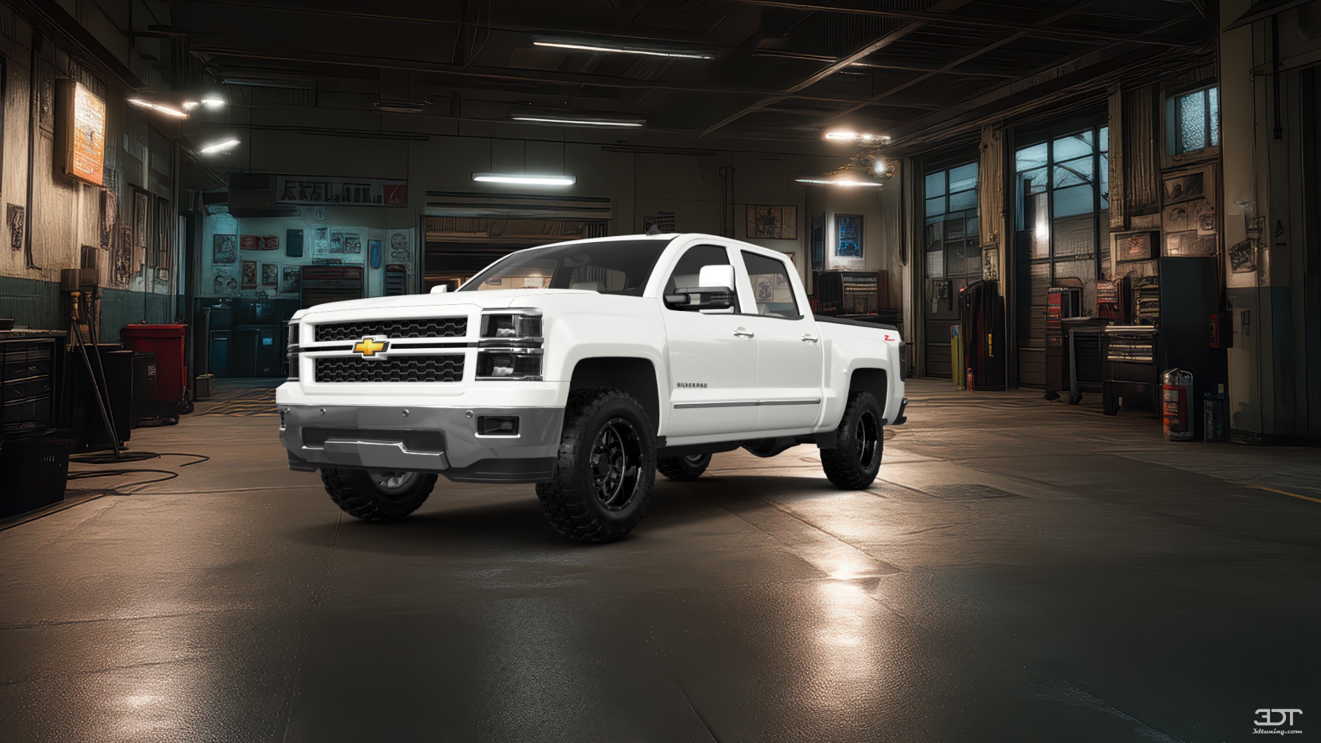 Chevrolet Silverado 1500 4 Door pickup truck 2014 tuning