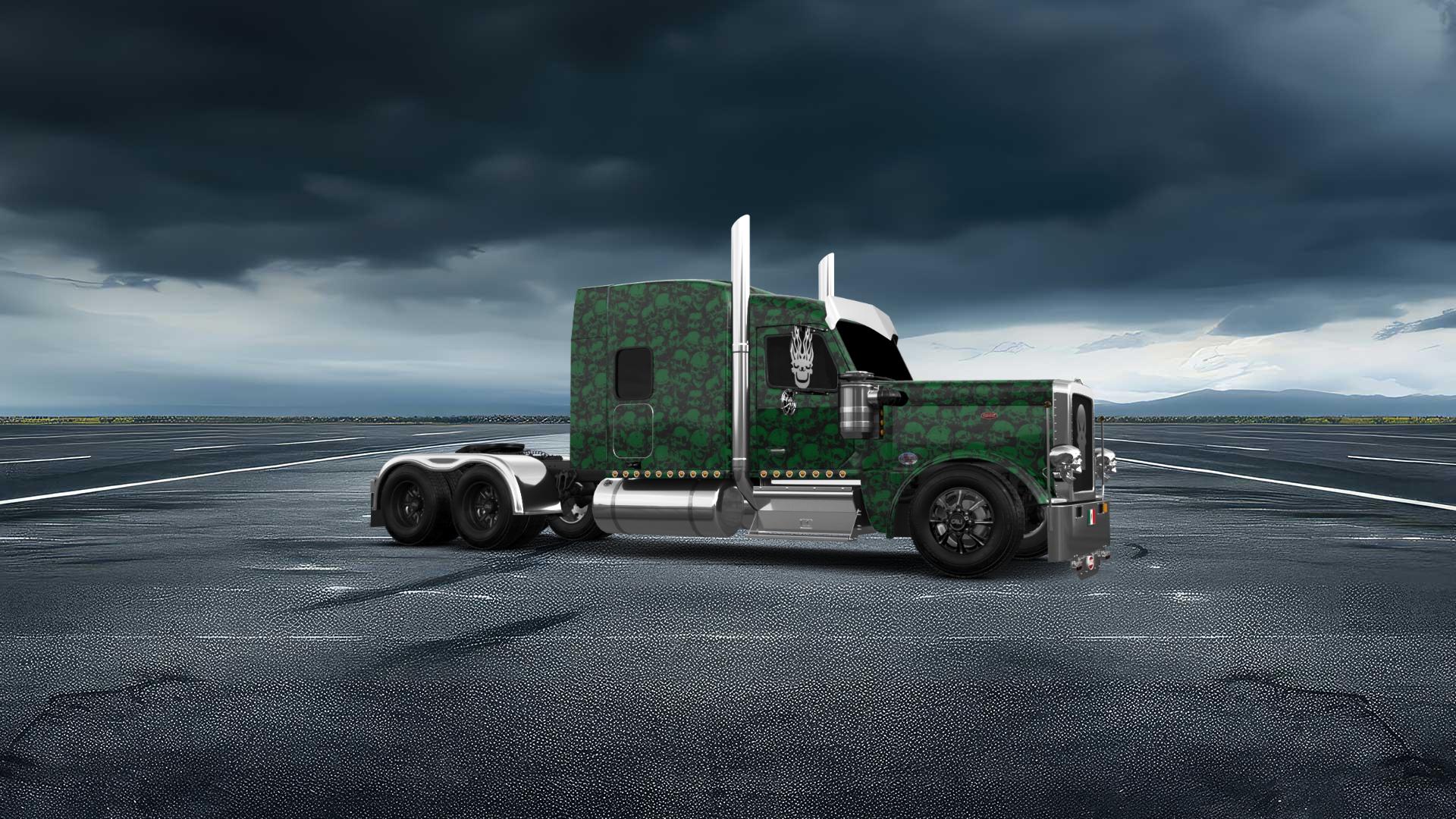 Peterbilt 589 Sleeper Cab Truck 2024 tuning