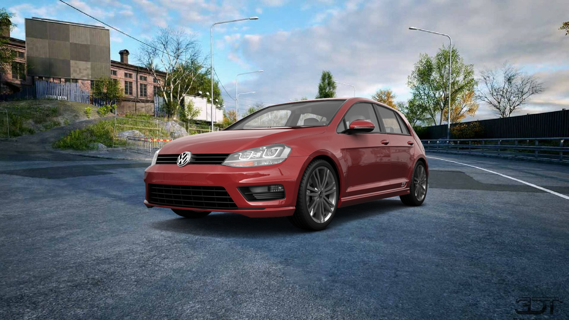 Volkswagen Golf 7 5 Door Hatchback 2013 tuning