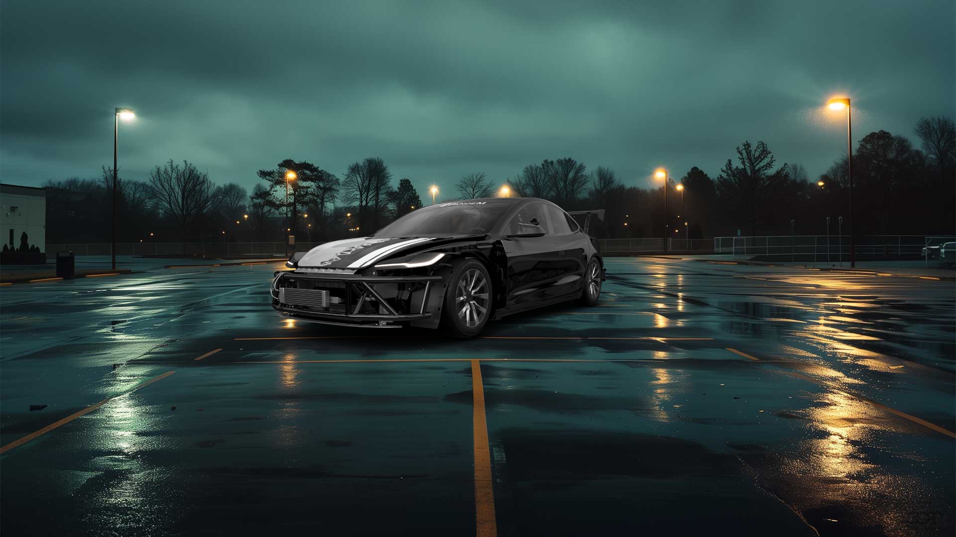 Tesla Model 3 4 Door Saloon 2023 tuning